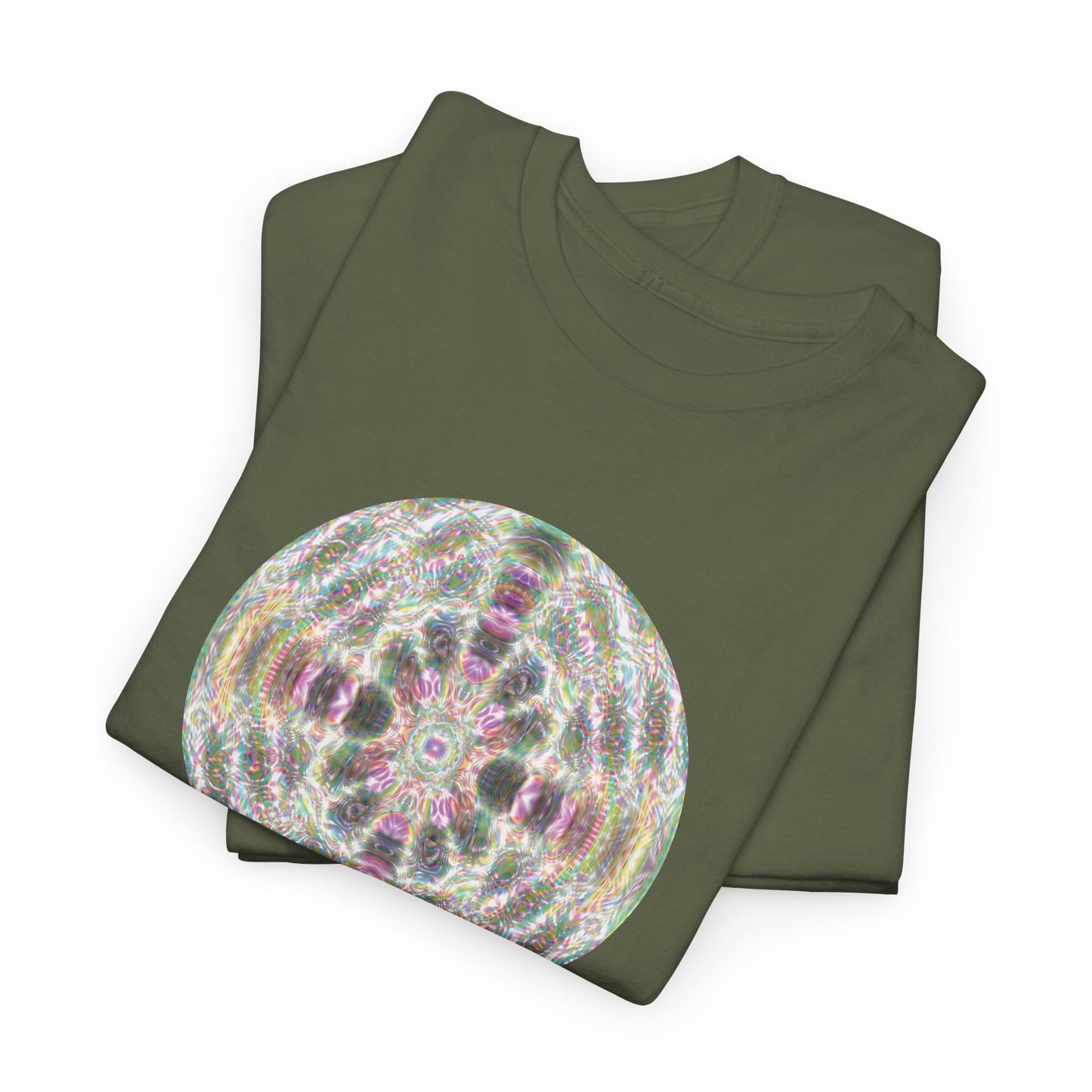 Unisex Heavy Cotton Tee - DMT Scribe Spheres No.7