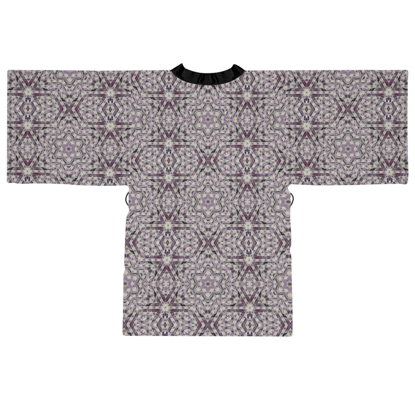Long Sleeve Kimono Robe - P5 Kaleidoscopic No.22