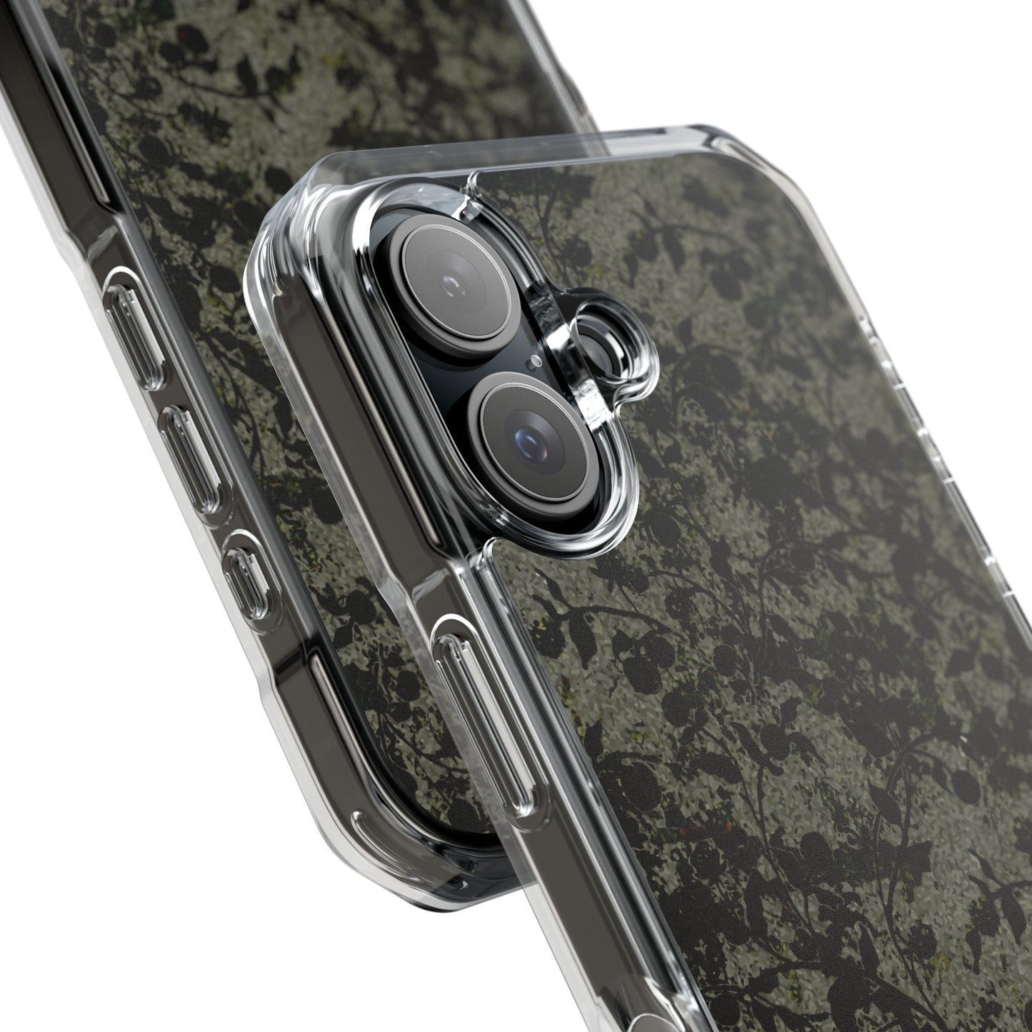 iPhone 16 Magnetic Clear Impact Case - Hidden Weave Series V3 No.25