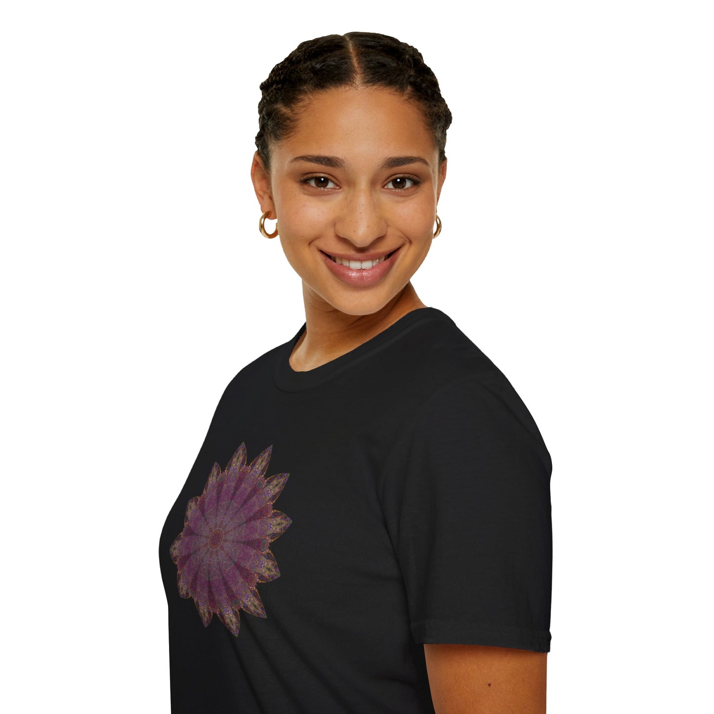Unisex Softstyle T-Shirt - Love Light Mandalas No.6