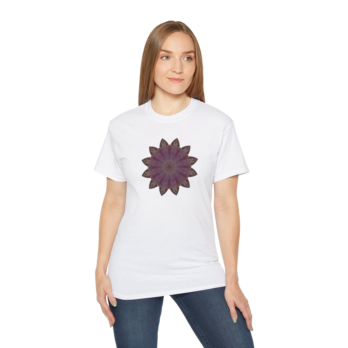 Unisex Ultra Cotton Tee - Love Light Mandalas No.6