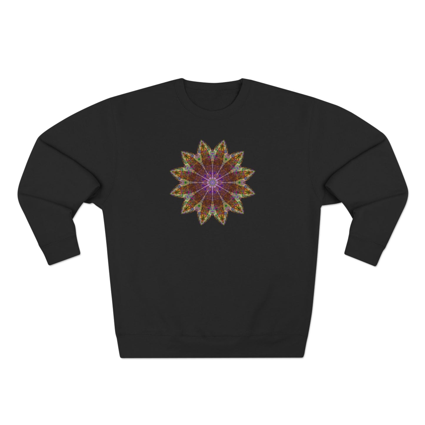 Unisex Crewneck Sweatshirt - Love Light Mandalas No.13