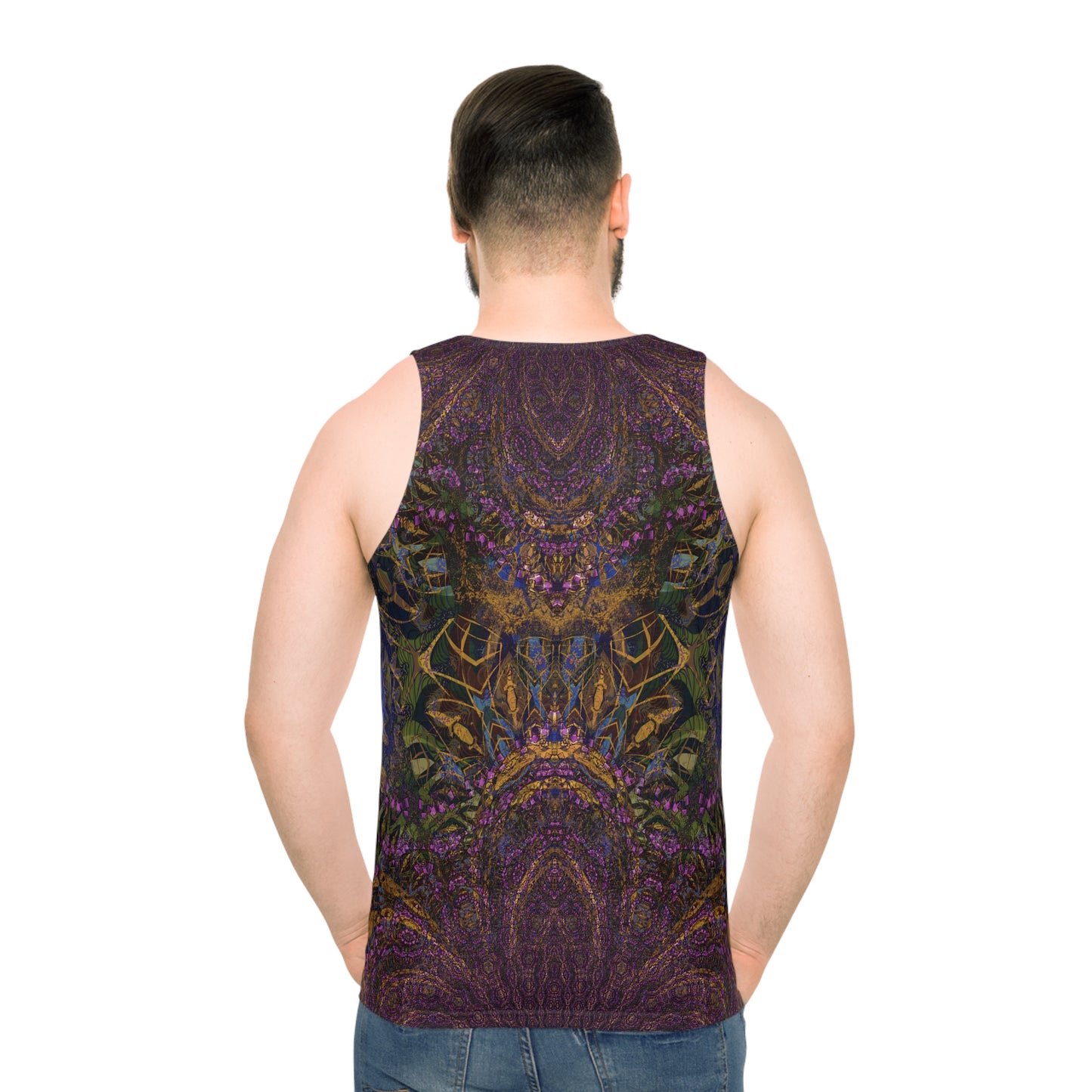 Unisex Tank Top - Love Light Fractals No.10