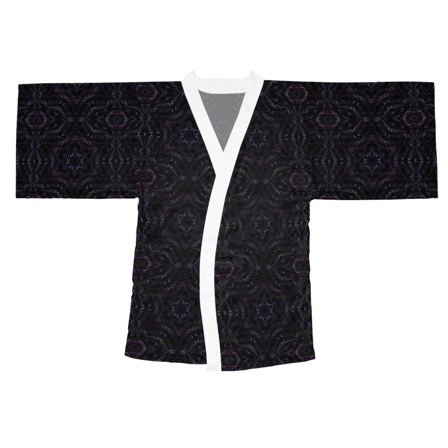 Long Sleeve Kimono Robe - P5 Kaleidoscopic No.13