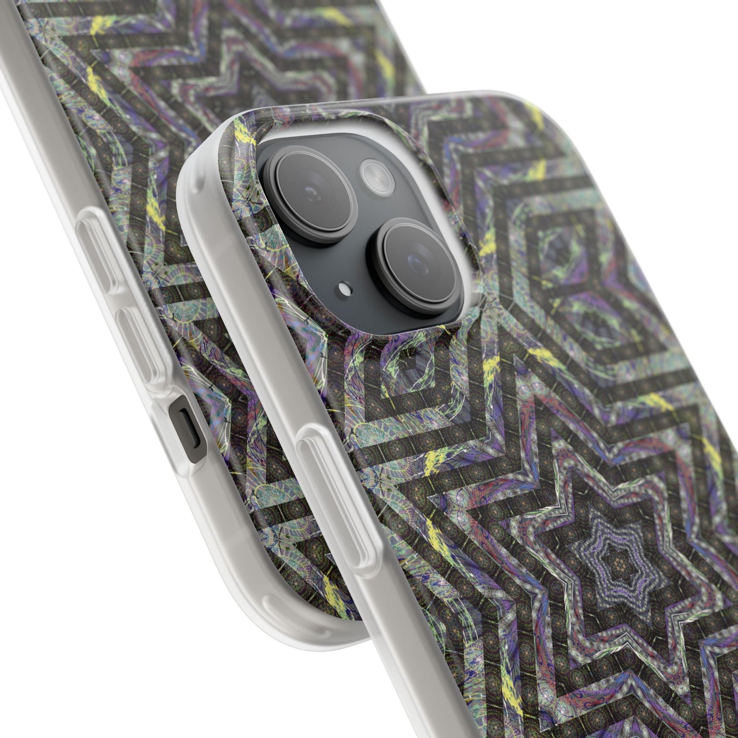 iPhone 15 Flexi Case - P5 Kaleidoscopic No.1