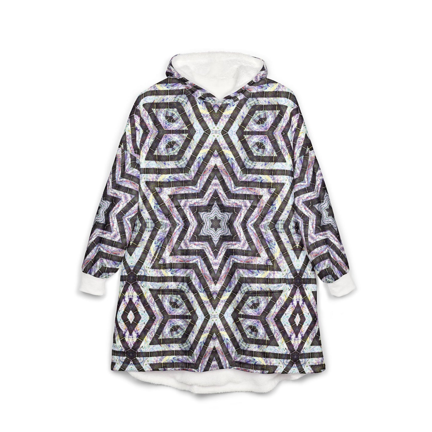 Unisex Hooded Blanket - Kaleidoscope P5 No. 20