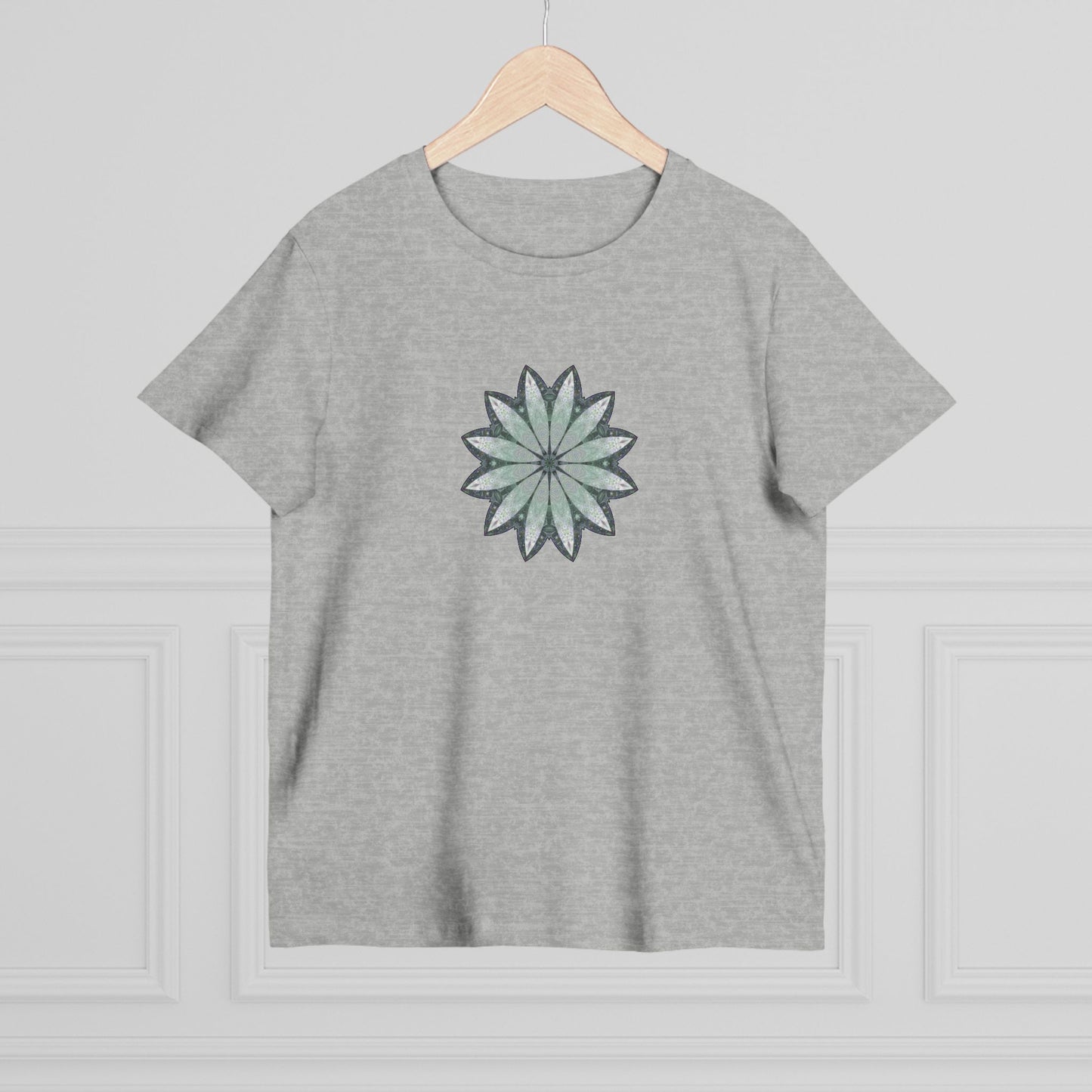 Women’s Maple Tee - Love Light Mandalas No.22
