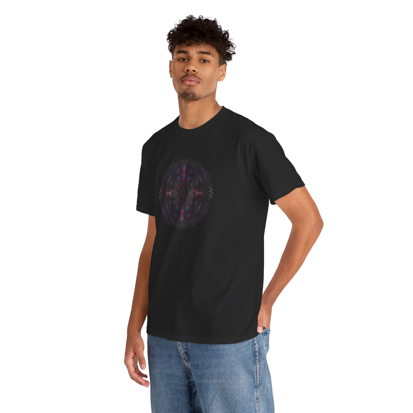 Unisex Heavy Cotton Tee - DMT Scribe Spheres No.6