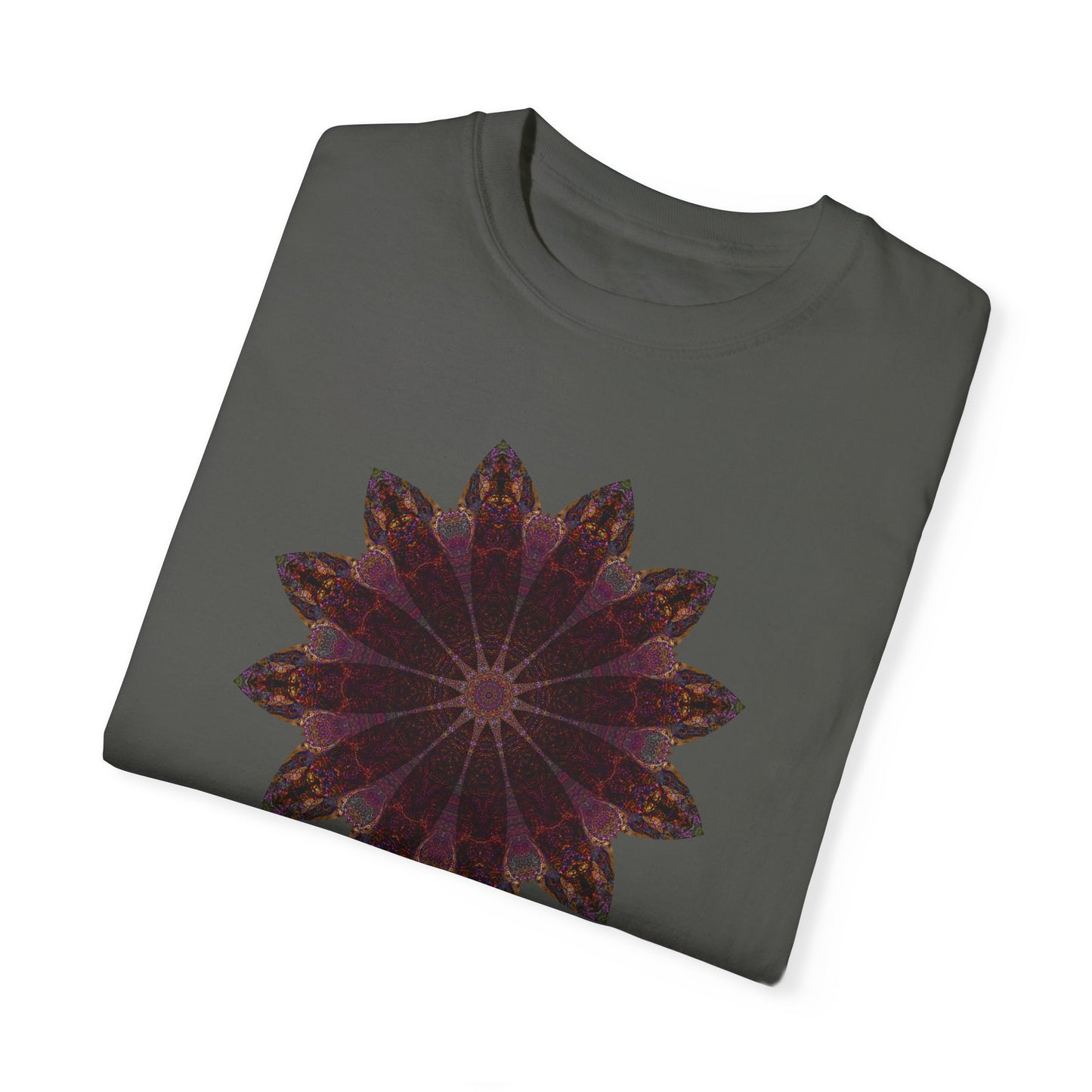 Unisex Garment-Dyed T-shirt - Love Light Mandalas No.5