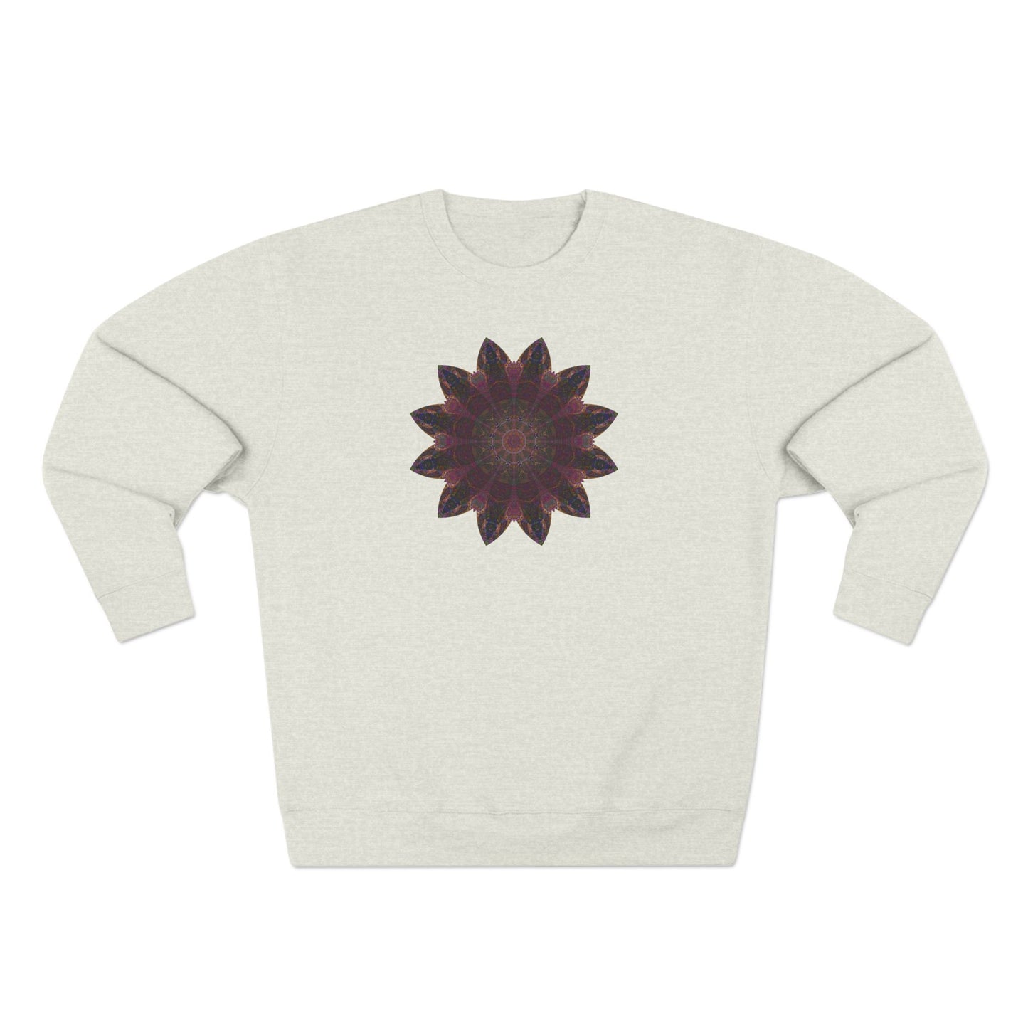 Unisex Crewneck Sweatshirt - Love Light Mandalas No.8