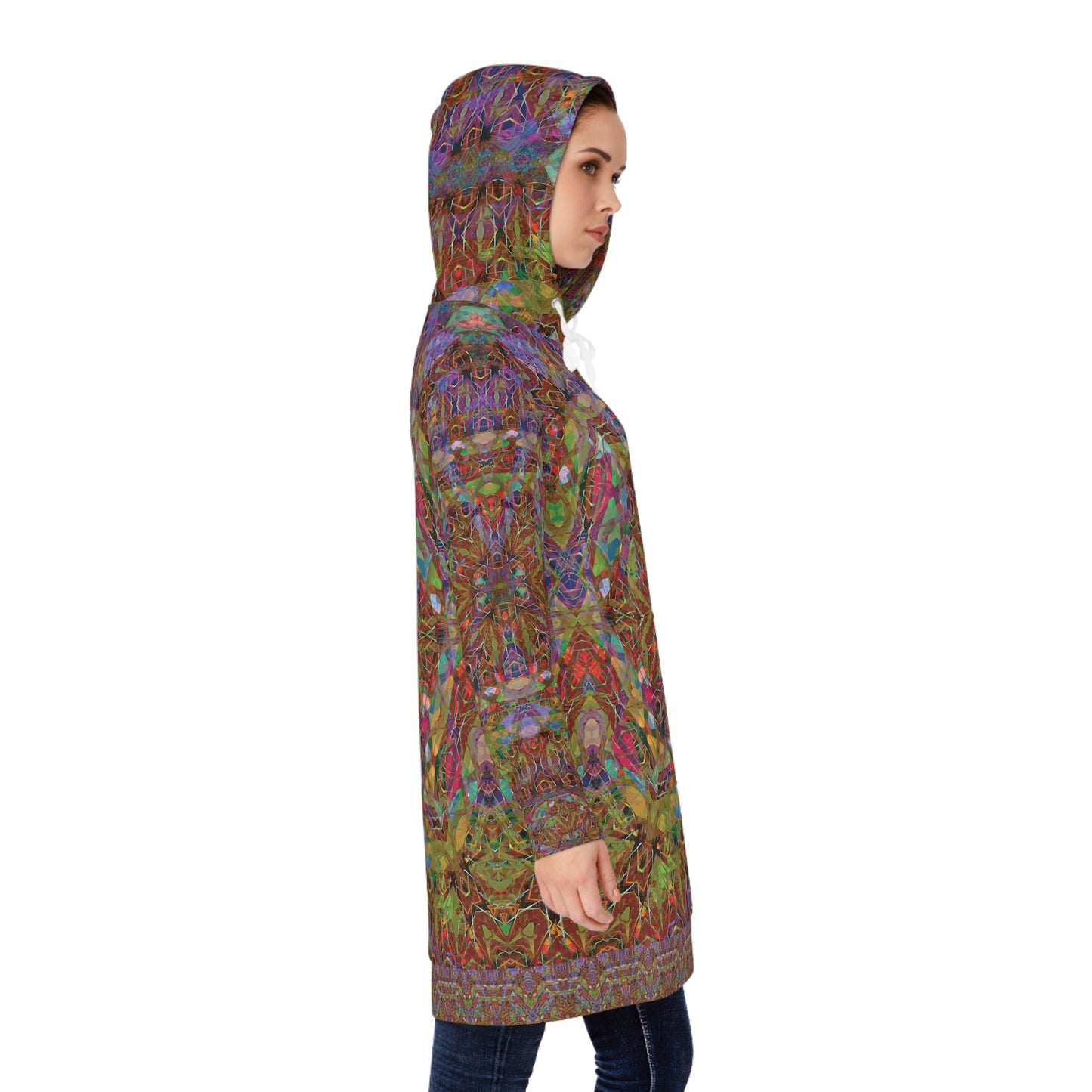 Women's Hoodie Dress - Mandala Series No.15