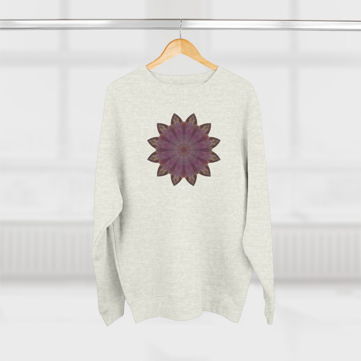 Unisex Crewneck Sweatshirt - Love Light Mandalas No.6