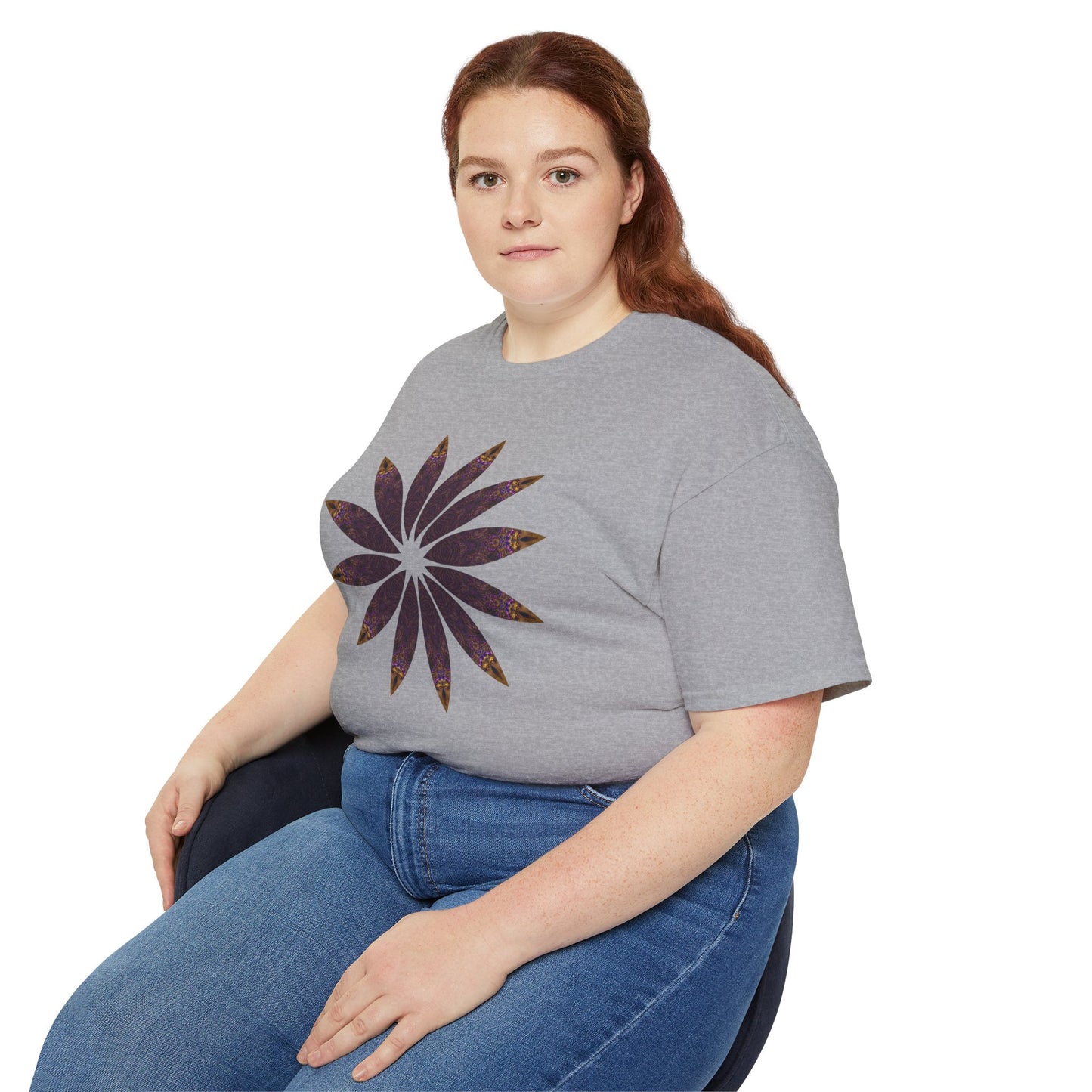 Unisex Ultra Cotton Tee - Love Light Mandalas No.2