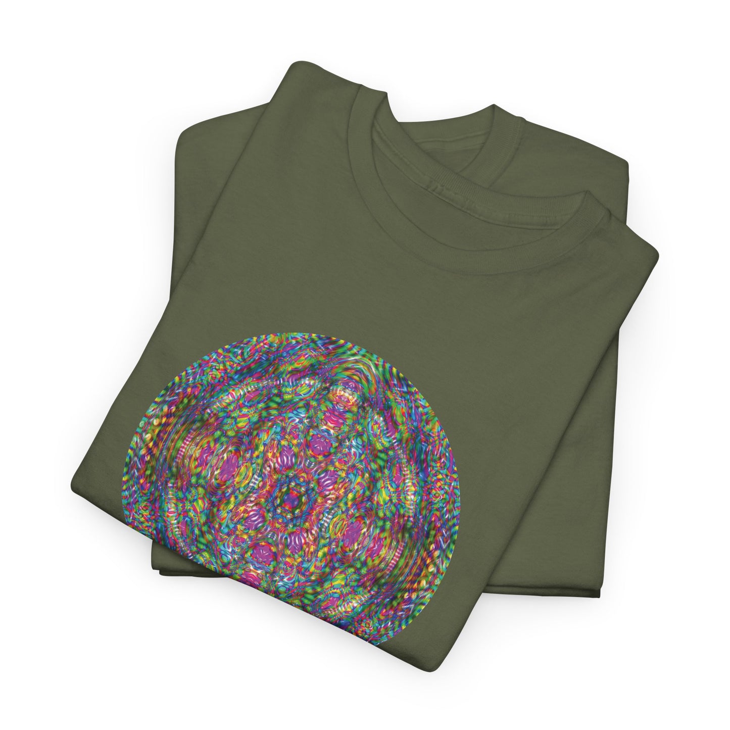 Unisex Heavy Cotton Tee - DMT Scribe Spheres No.4