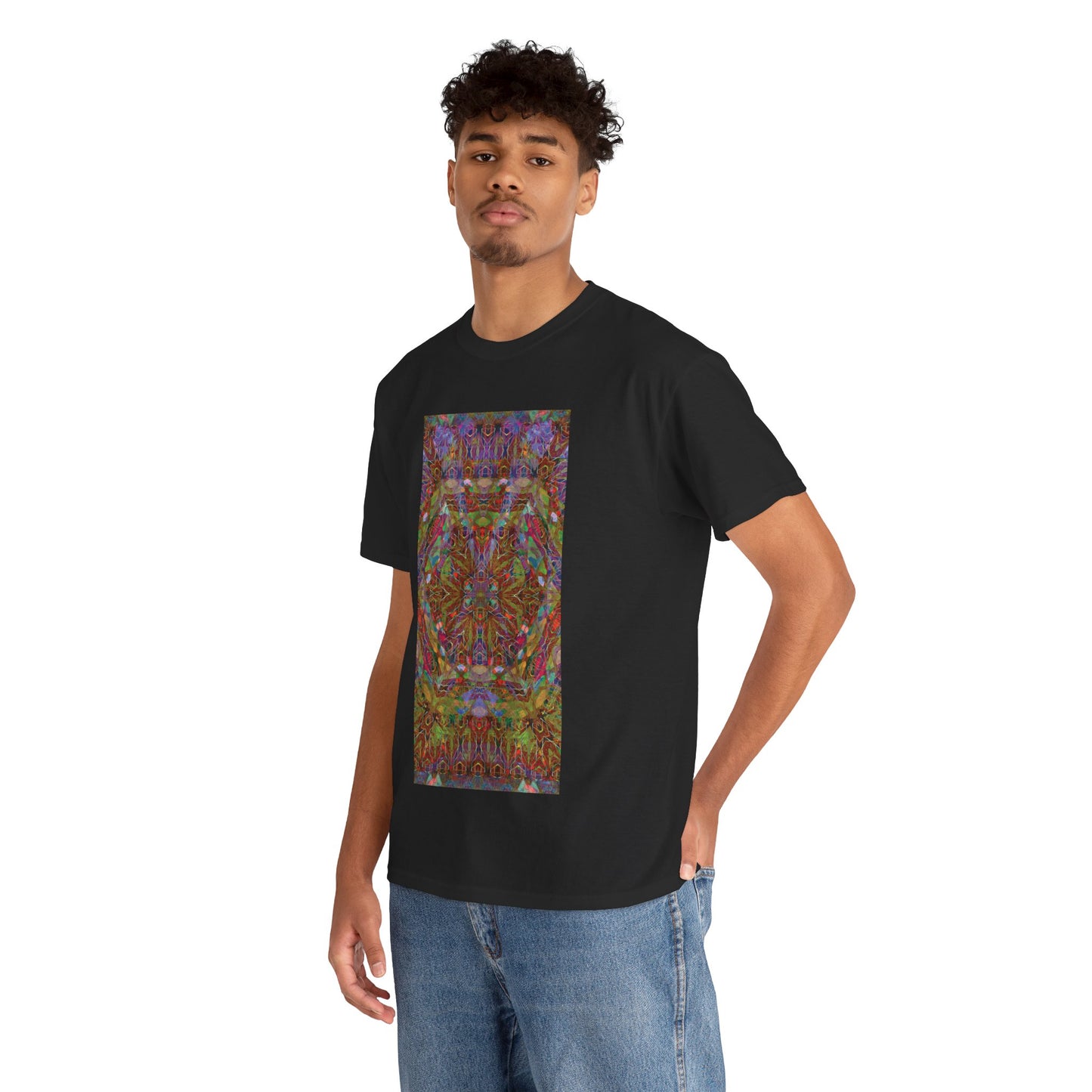 Unisex Heavy Cotton Tee - Mandala Series No.15