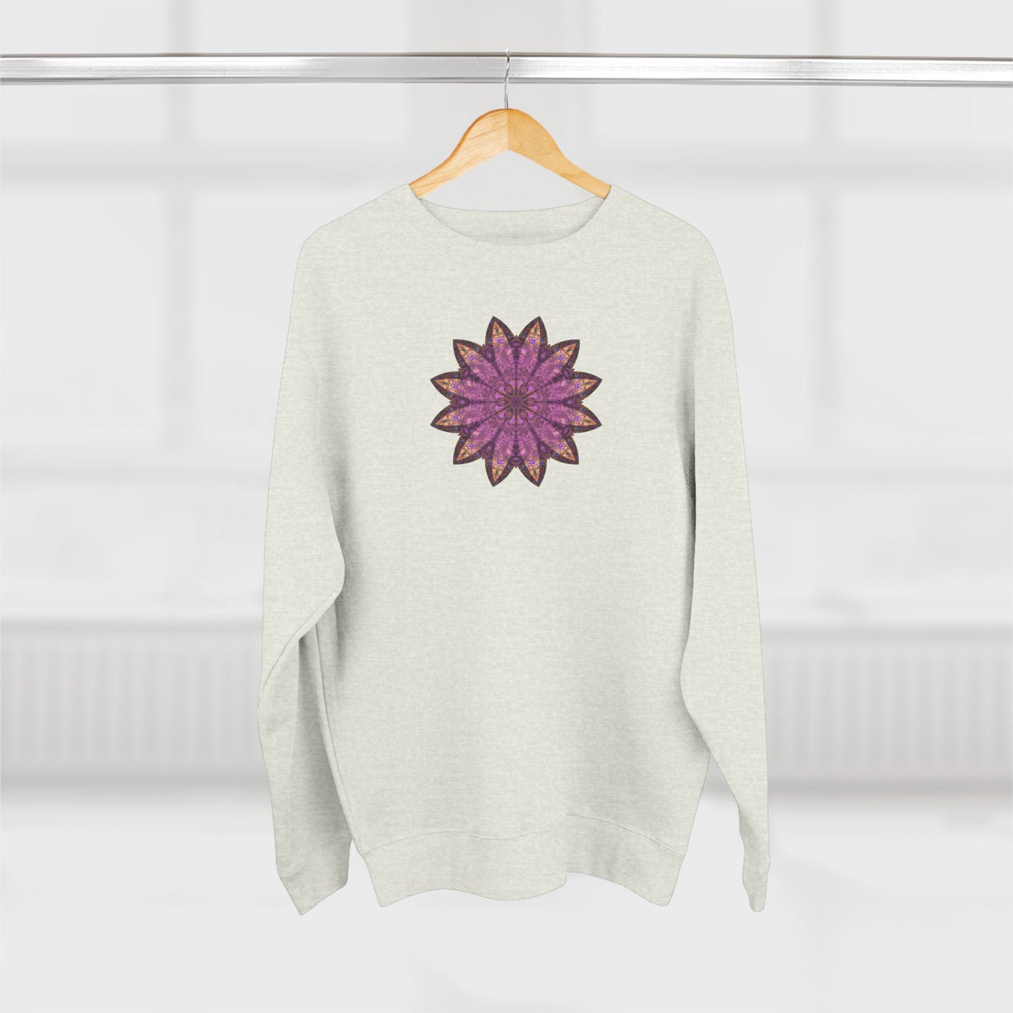 Unisex Crewneck Sweatshirt - Love Light Mandalas No.16