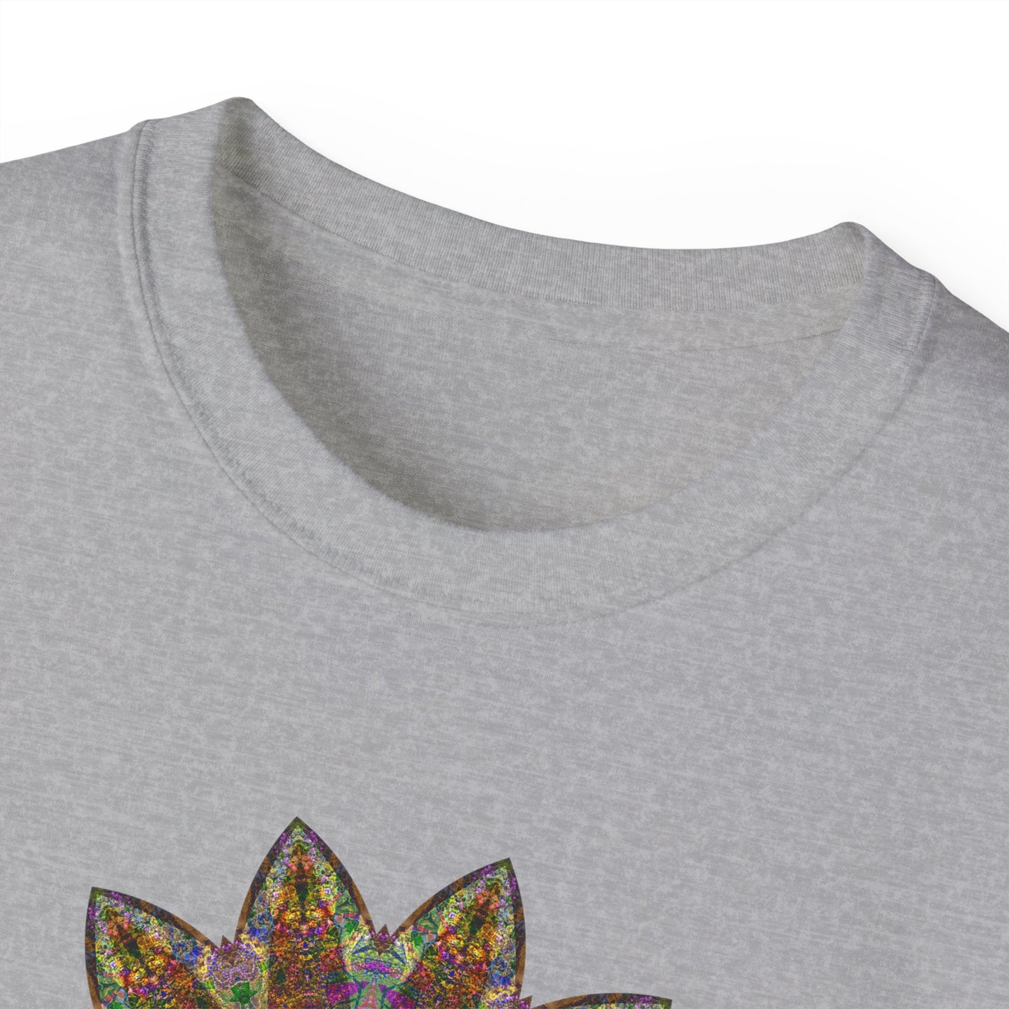 Unisex Ultra Cotton Tee - Love Light Mandalas No.13