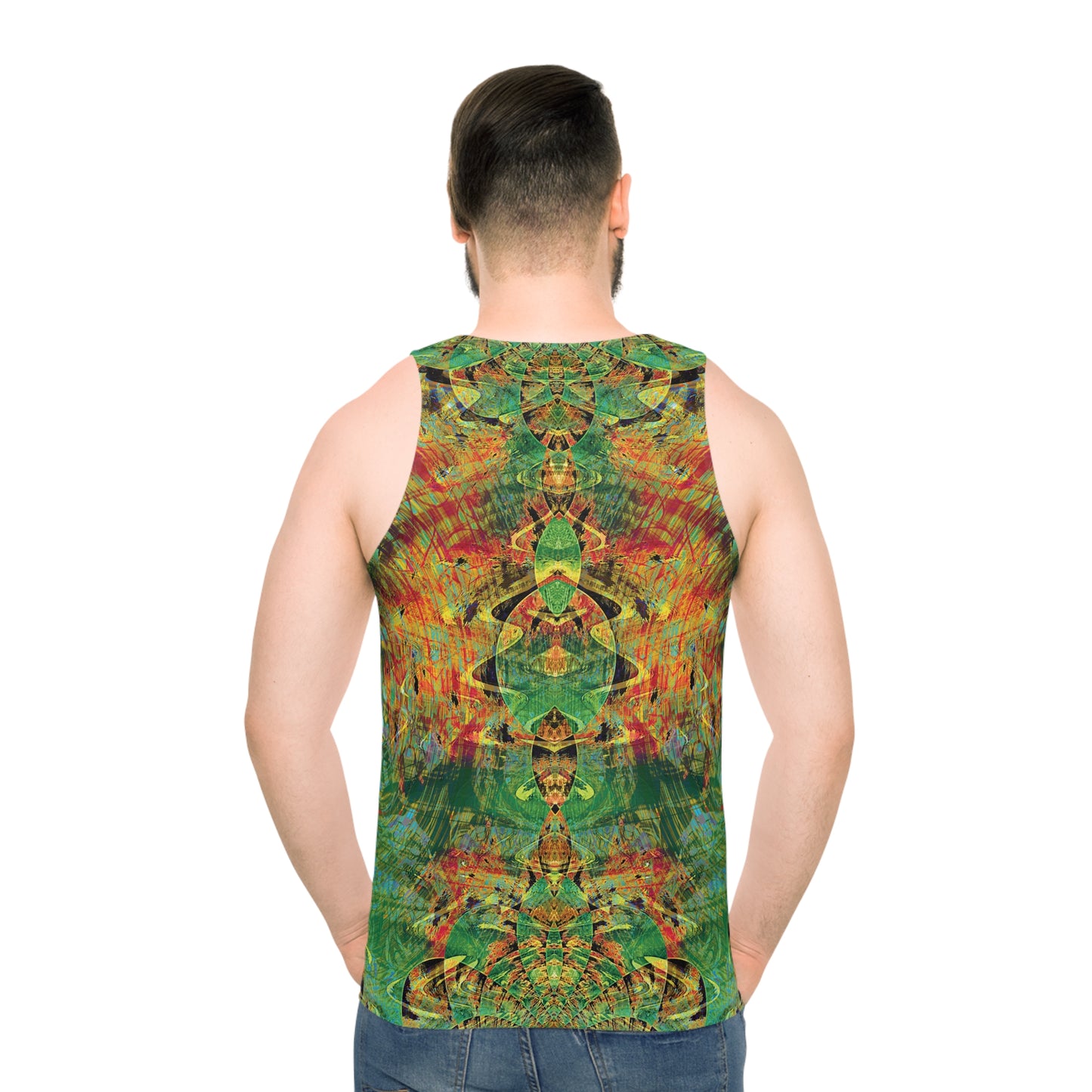Unisex Tank Top - Love Light Fractals No.3