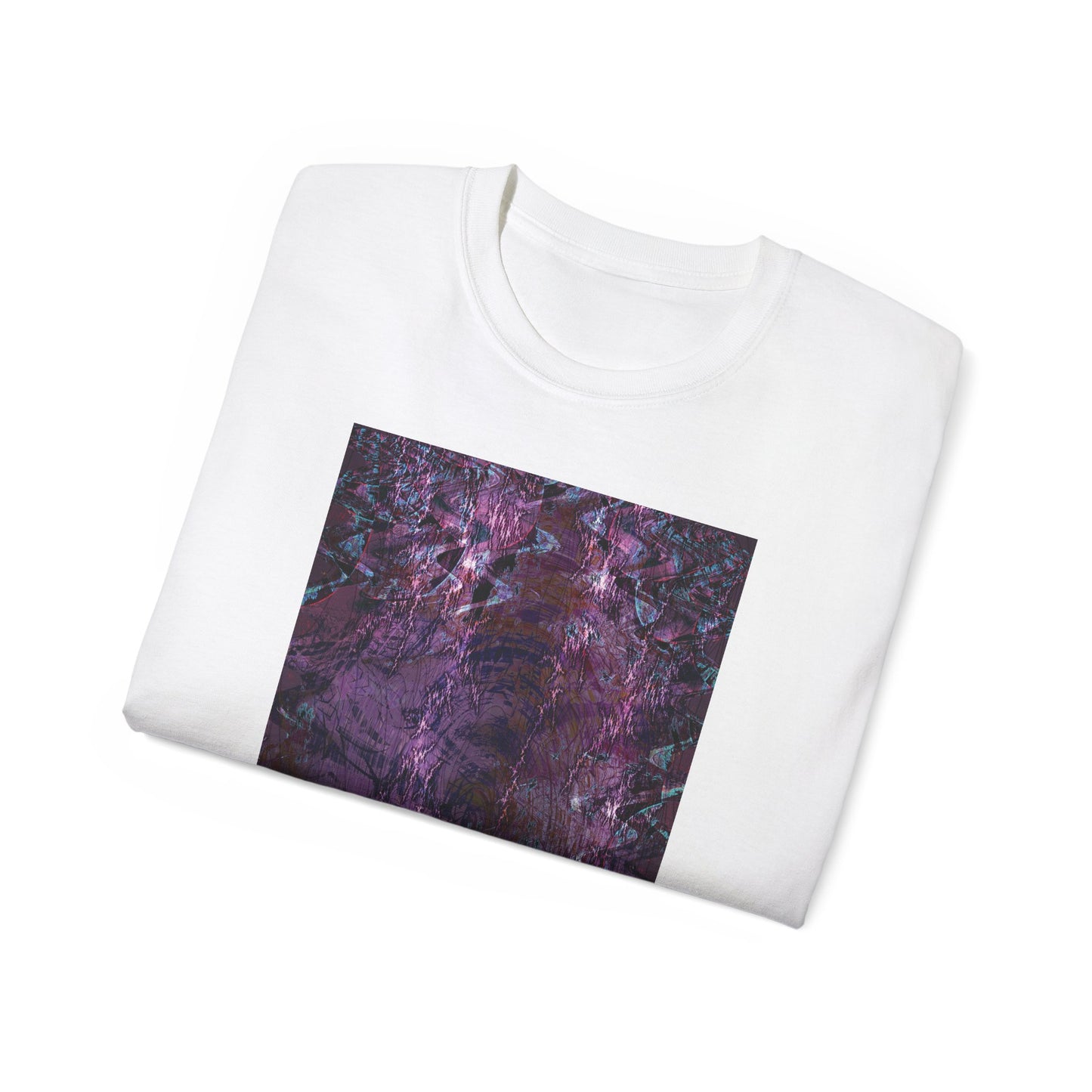 Unisex Ultra Cotton Tee - Love Light Fractals No.6