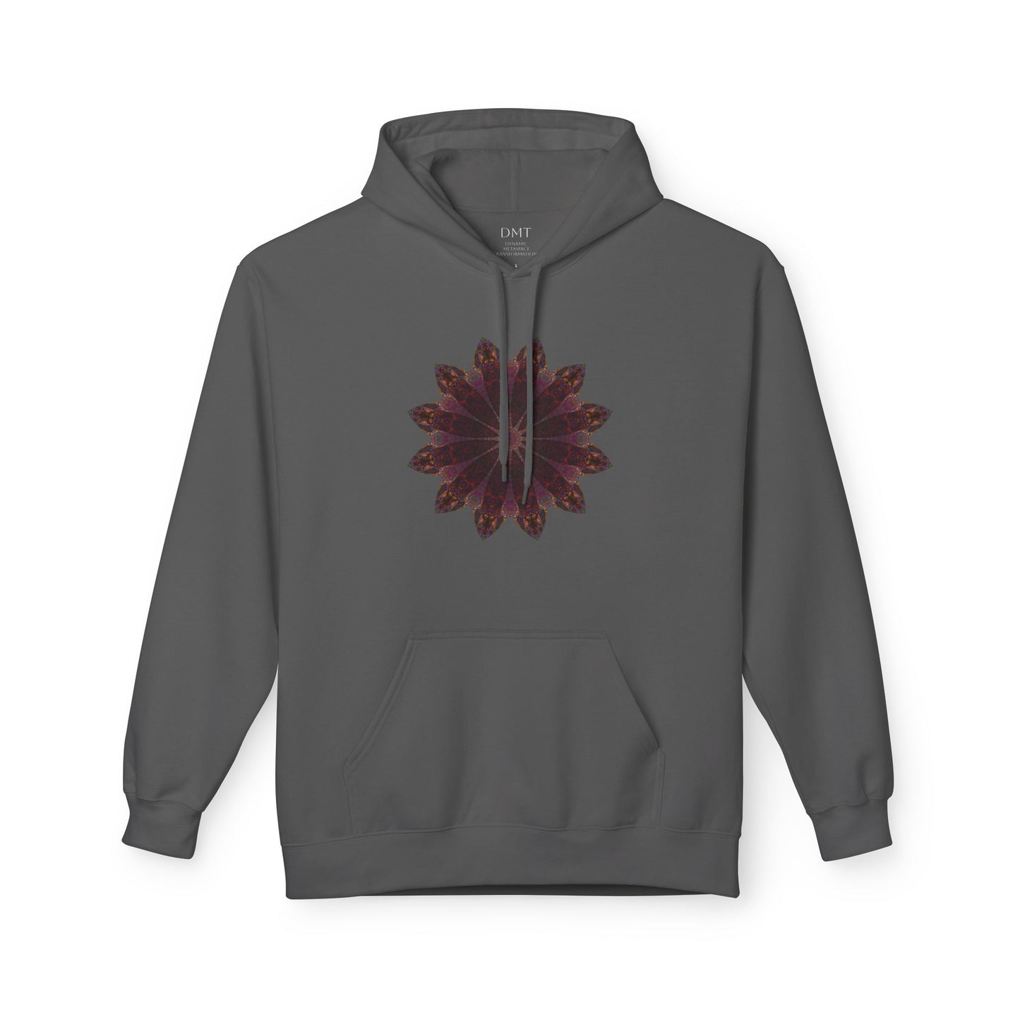Unisex Midweight Softstyle Fleece Hoodie - Love Light Mandalas No.5