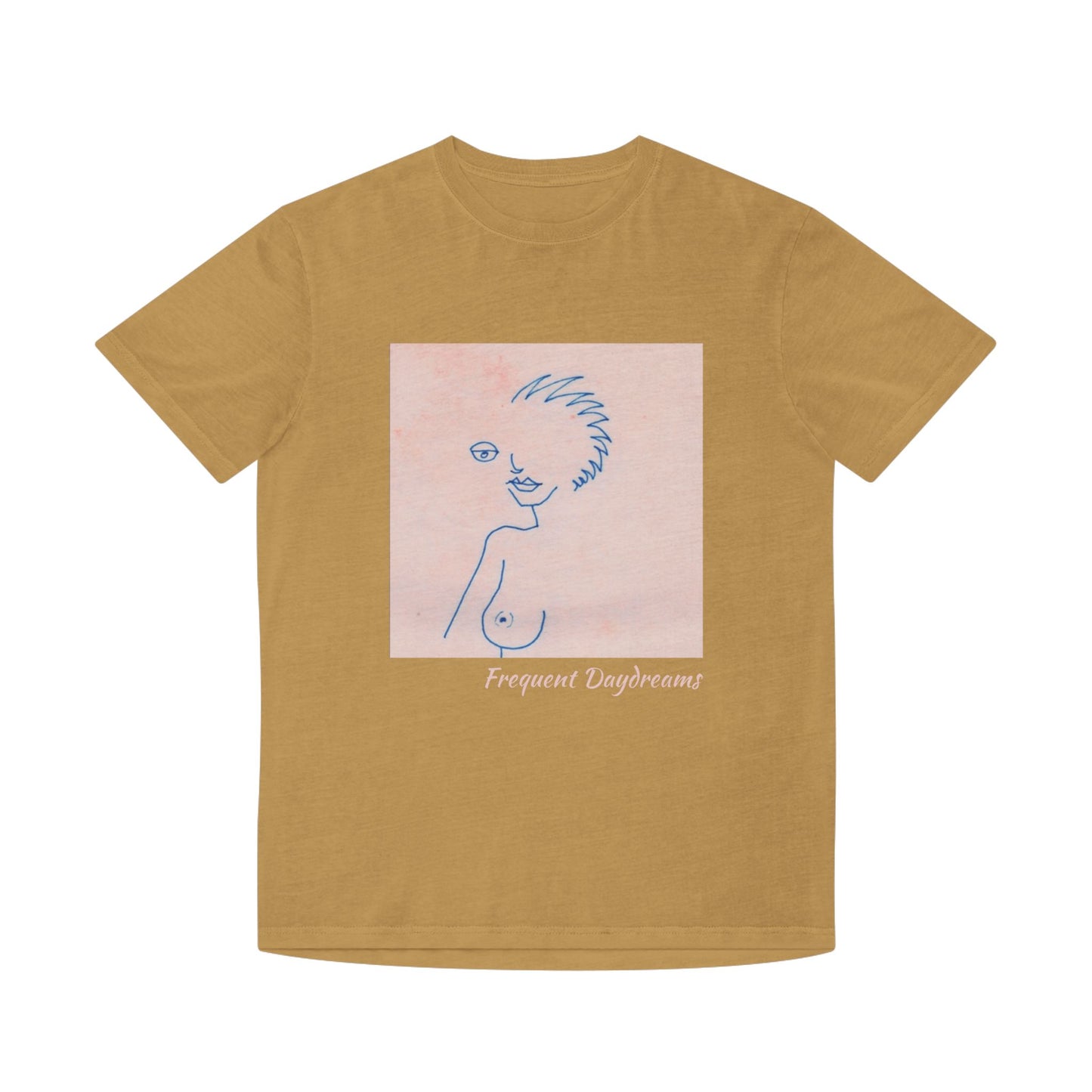 Unisex Faded Shirt - Frequent Daydreams Sketch No.46