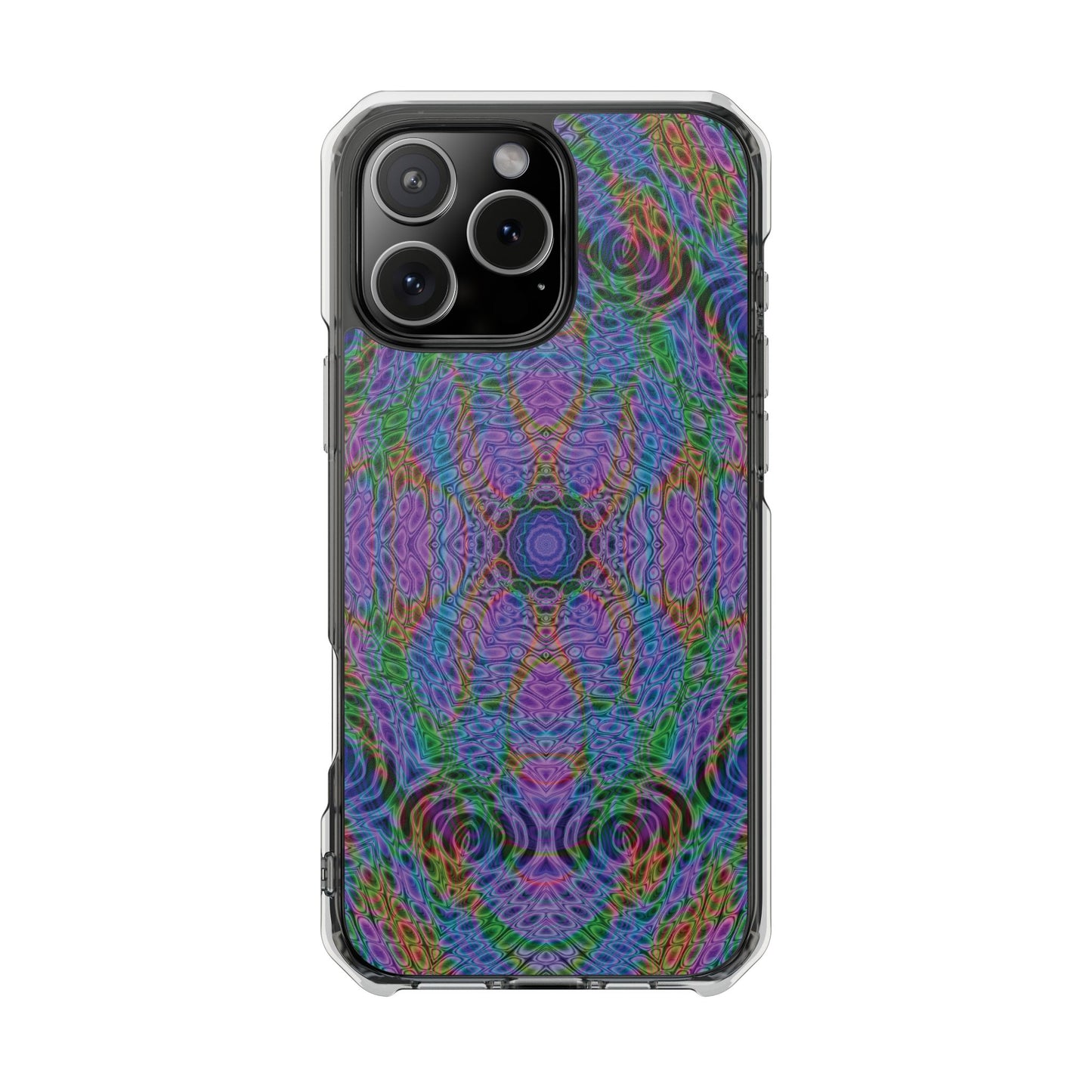 iPhone 16 Magnetic Clear Impact Case - DMT Seer No.21