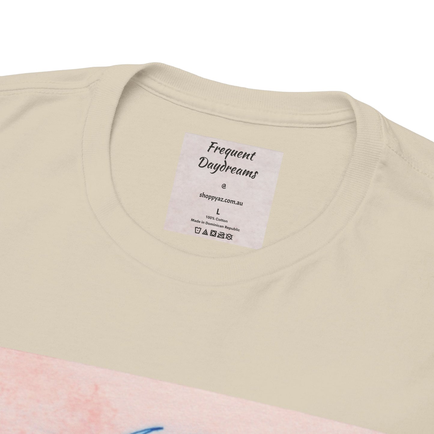 Unisex Heavy Cotton Tee - Frequent Daydreams Sketch No.46