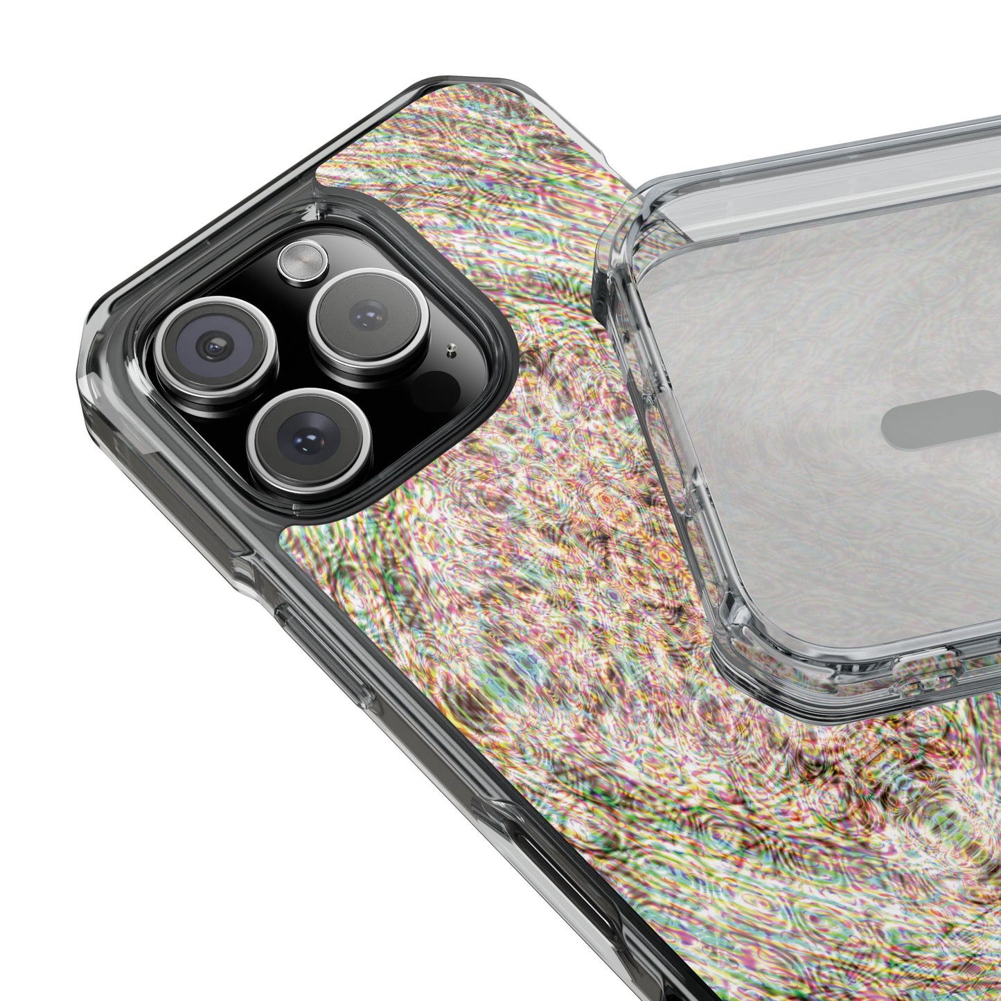 iPhone 16 Magnetic Clear Impact Case - DMT Seer No.15
