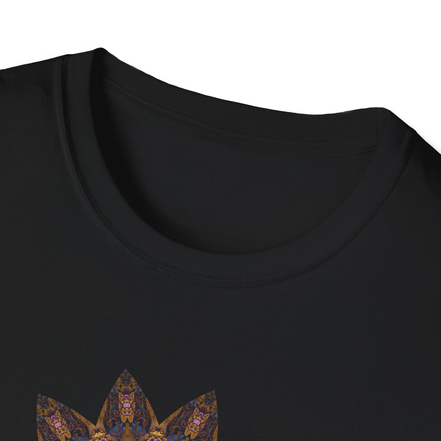 Unisex Softstyle T-Shirt - Love Light Mandalas No.1