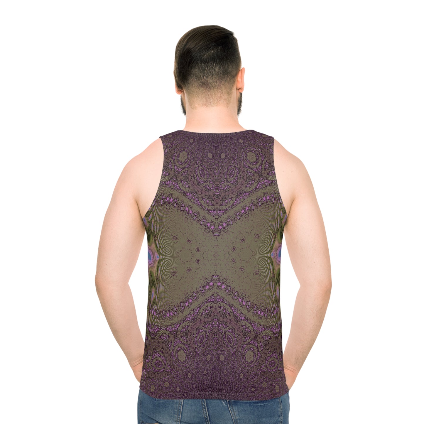 Unisex Tank Top - Love Light Fractals No.11