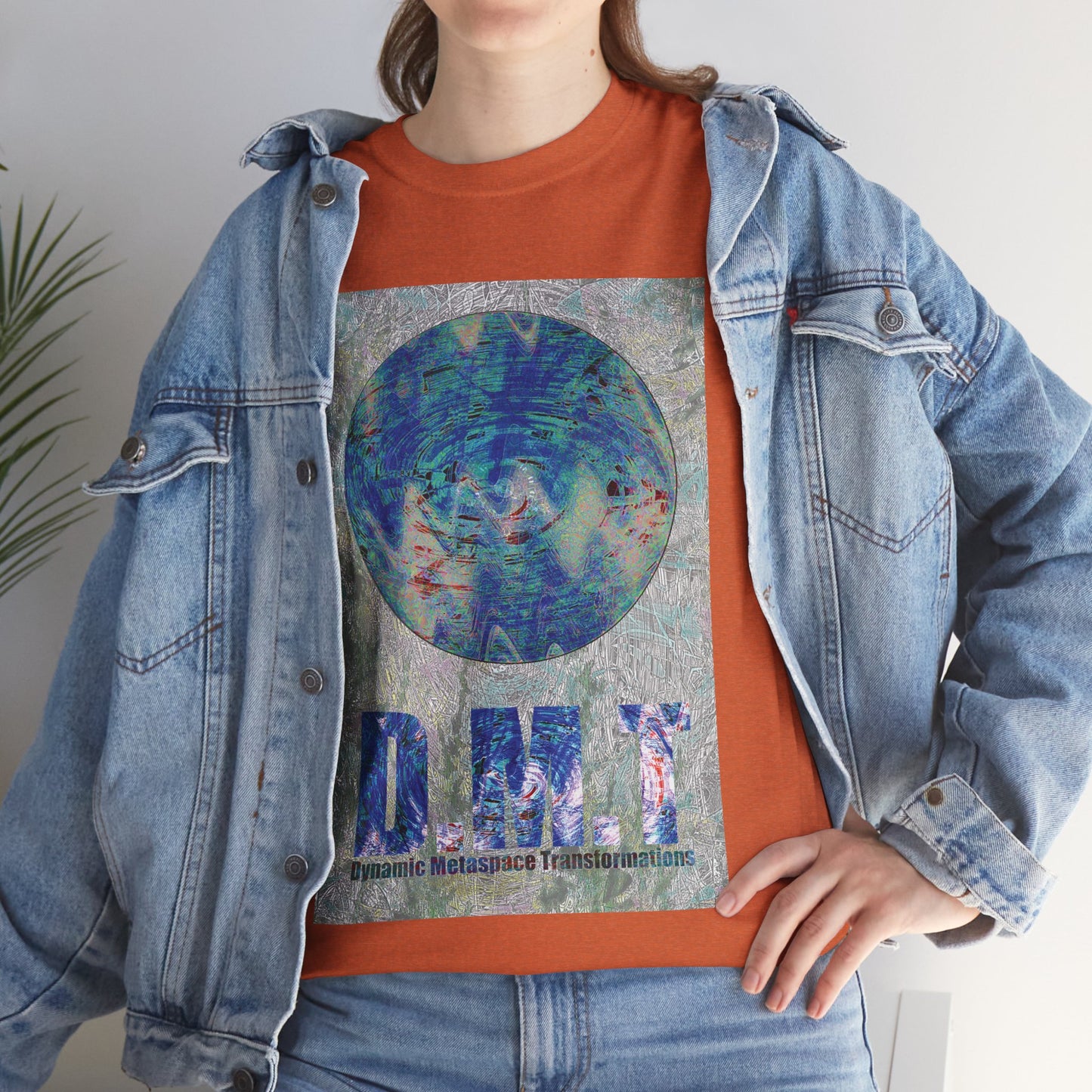 Unisex Heavy Cotton Tee - DMT Spheres No.2