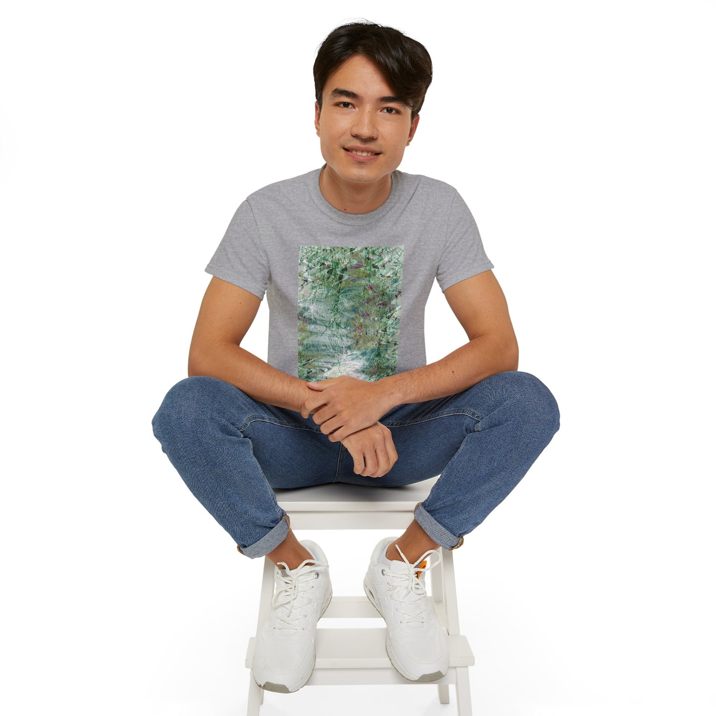 Unisex Ultra Cotton Tee - Love Light Fractals No.7