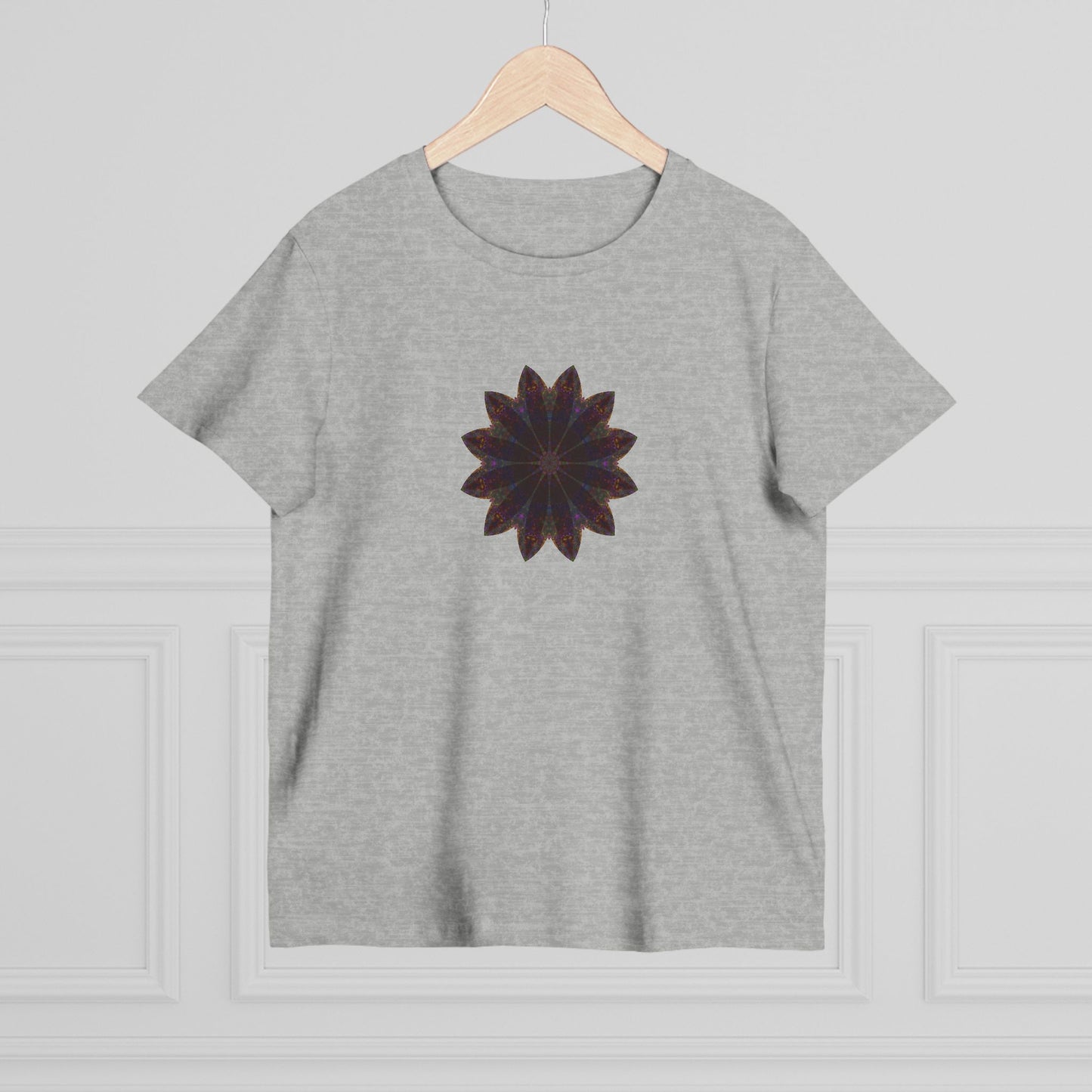 Women’s Maple Tee - Love Light Mandalas No.10