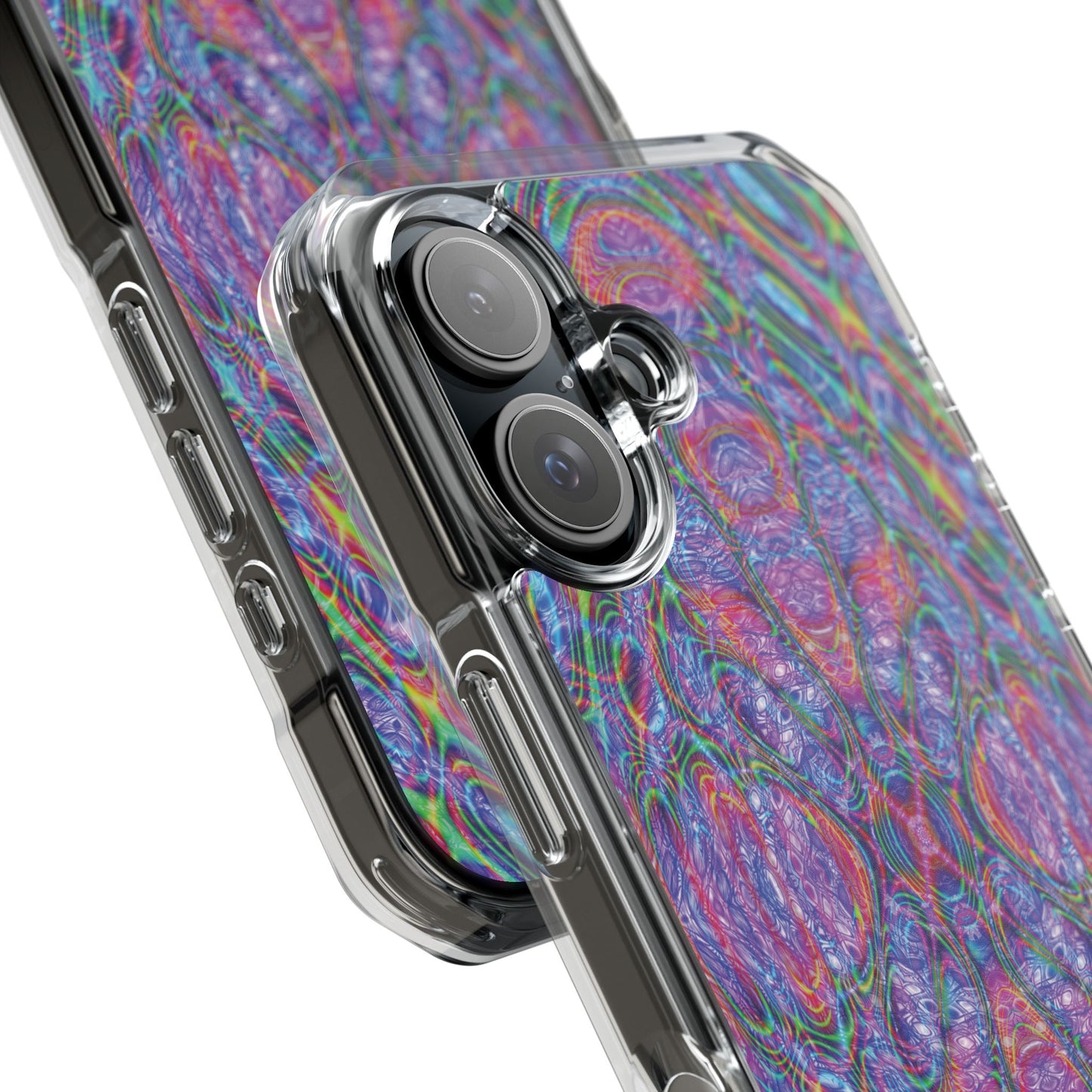 iPhone 16 Magnetic Clear Impact Case - DMT Seer No.22