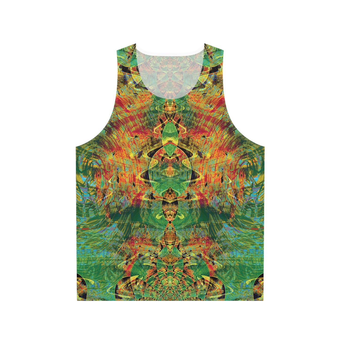 Unisex Tank Top - Love Light Fractals No.3
