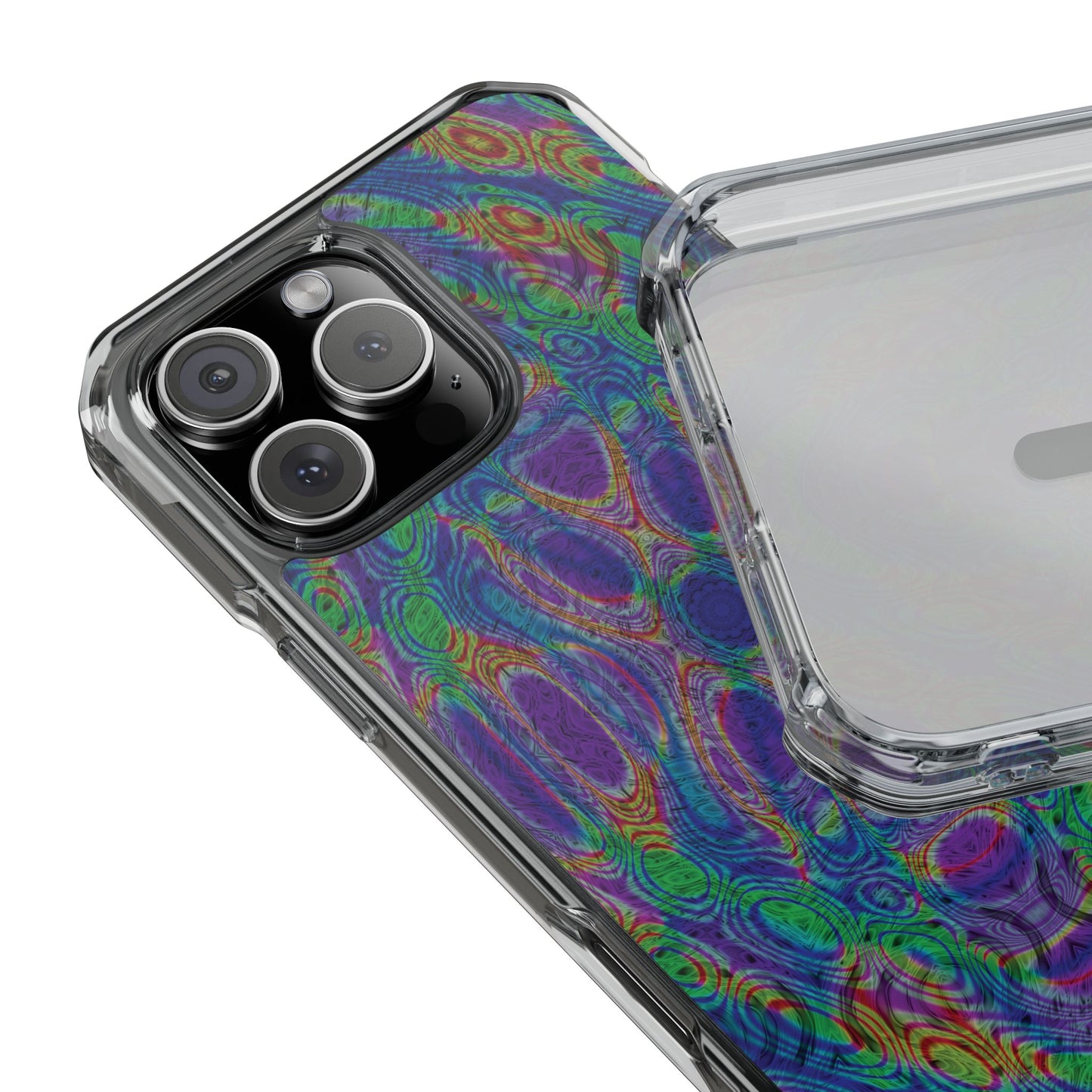 iPhone 16 Magnetic Clear Impact Case - DMT Seer No.18
