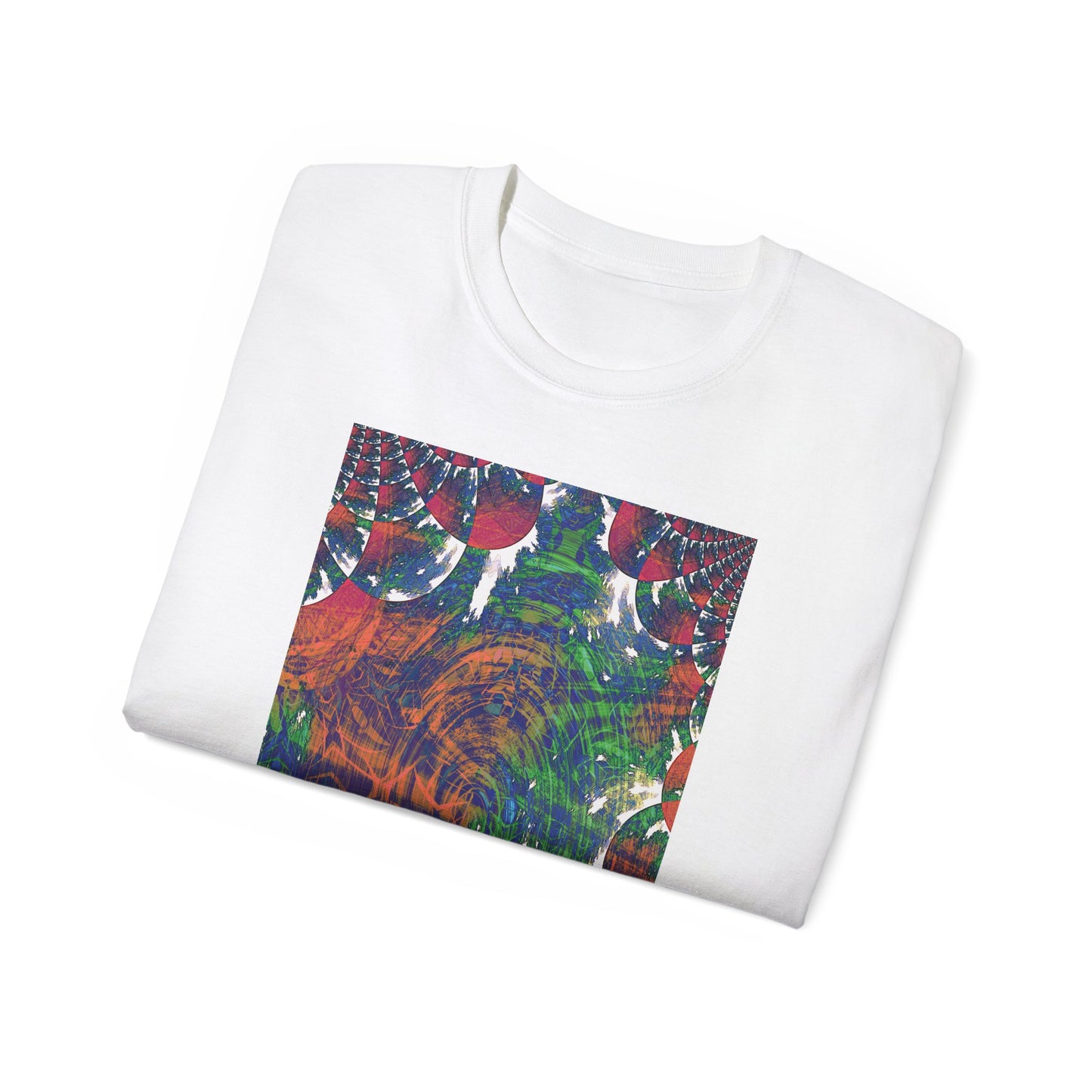 Unisex Ultra Cotton Tee - Love Light Fractals No.2