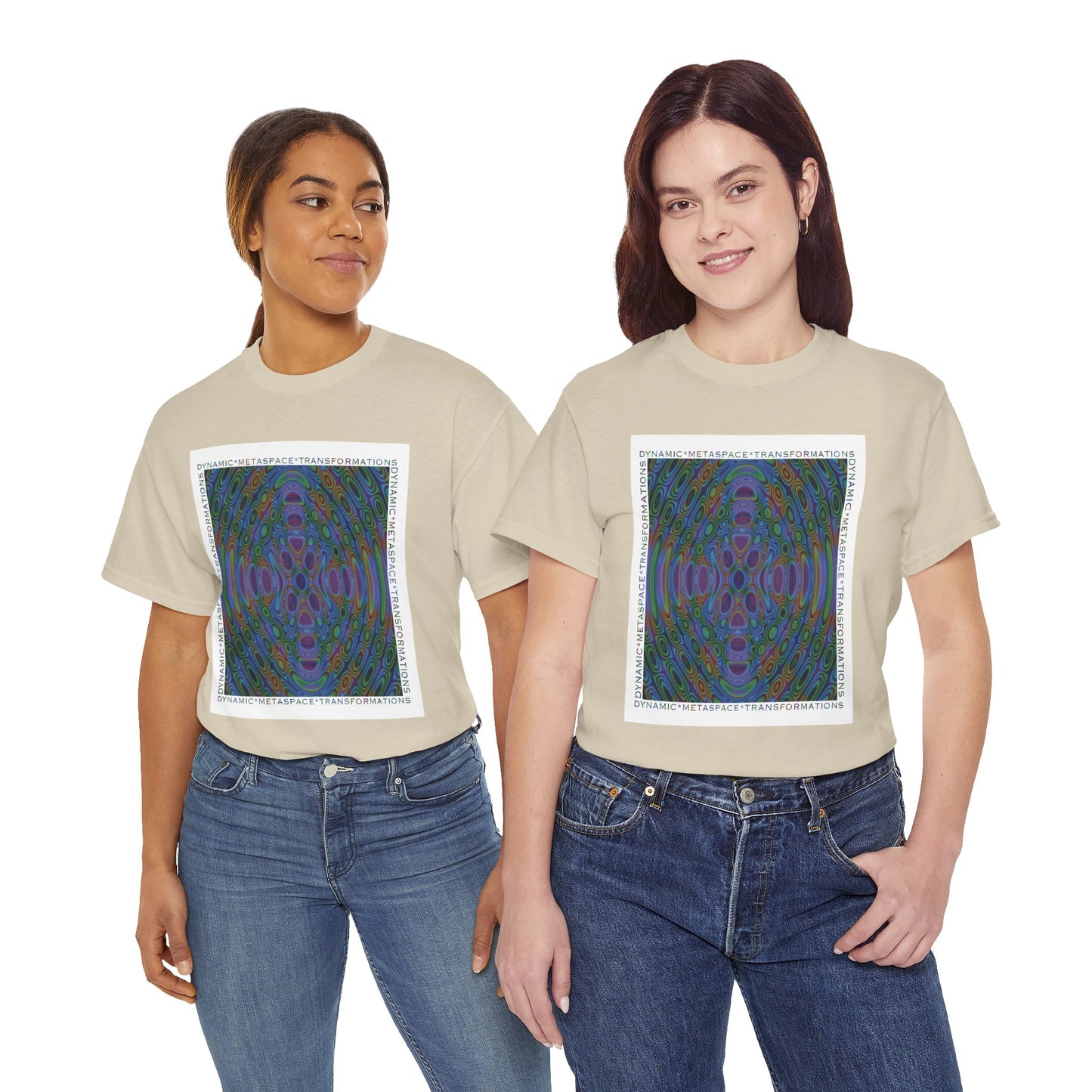 Unisex Heavy Cotton Tee - DMT Seer No.20