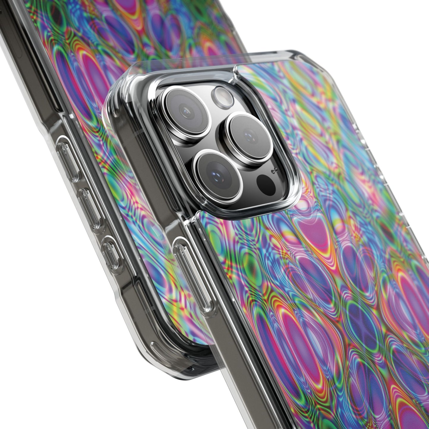 iPhone 16 Magnetic Clear Impact Case - DMT Seer No.2