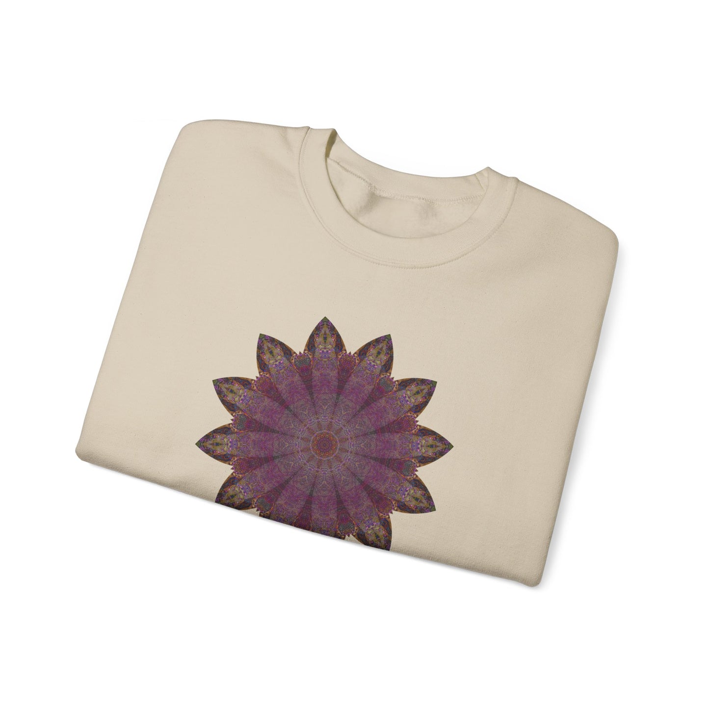 Unisex Heavy Blend™ Crewneck Sweatshirt - Love Light Mandalas No.6
