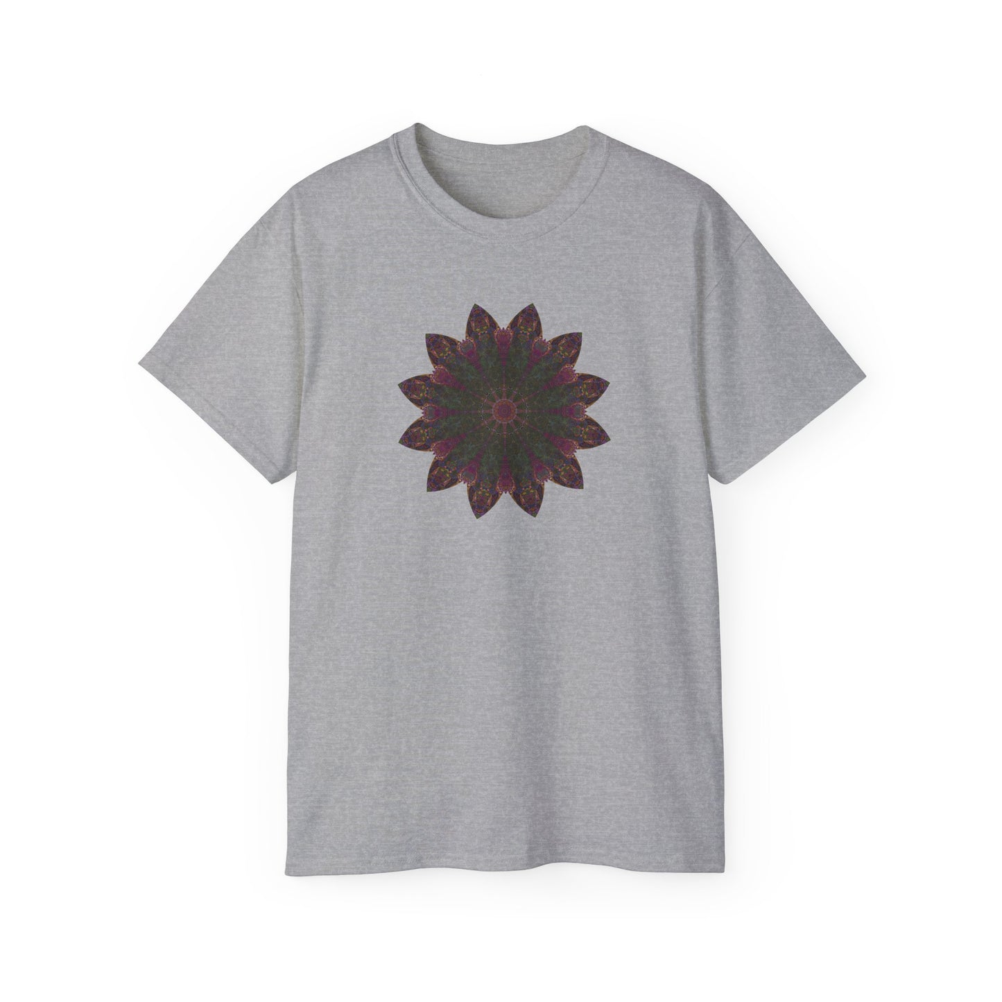 Unisex Ultra Cotton Tee - Love Light Mandalas No.7