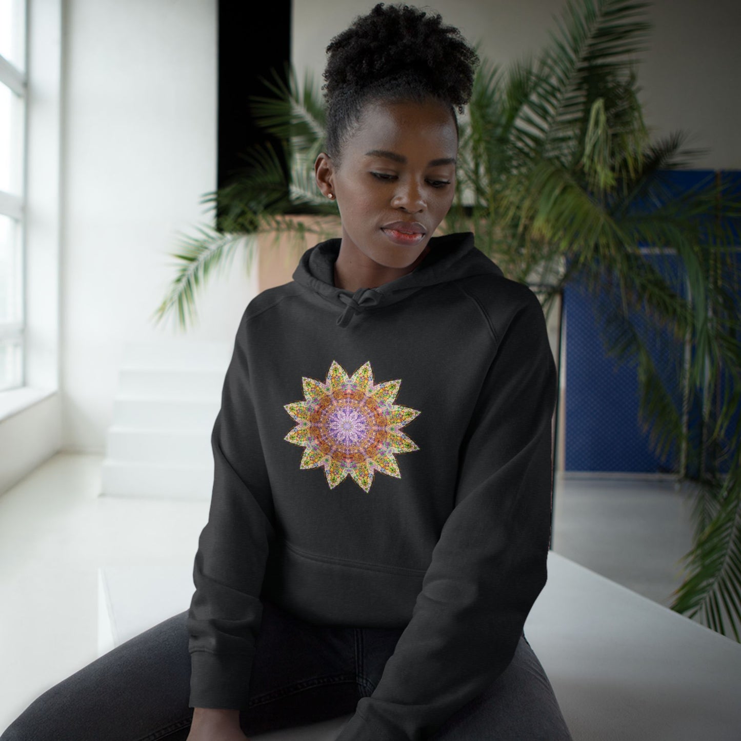 Unisex Supply Hoodie - Love Light Mandalas No.14