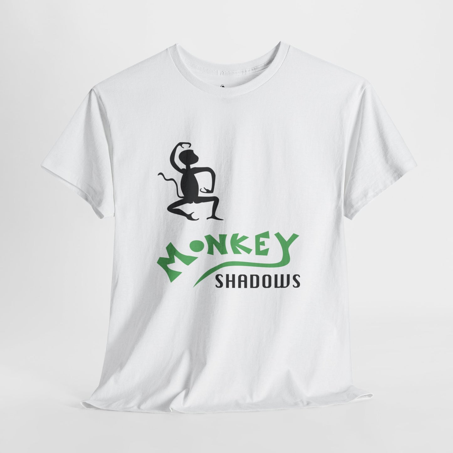 Unisex Heavy Cotton Tee - Monkey Shadows