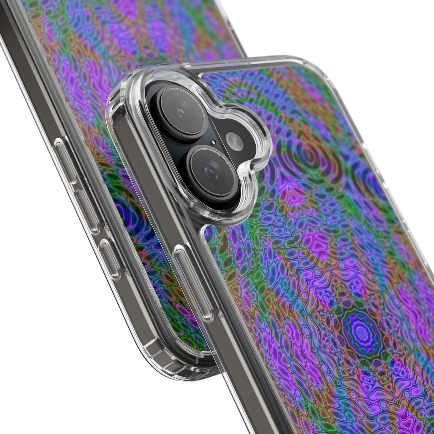iPhone 16 Clear Case – DMT Seer No.21