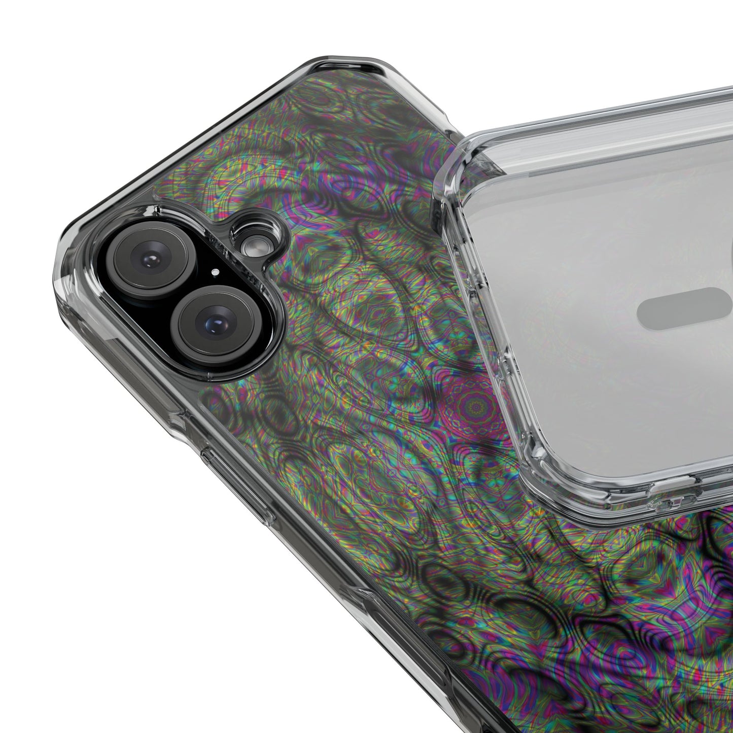 iPhone 16 Magnetic Clear Impact Case - DMT Seer No.16