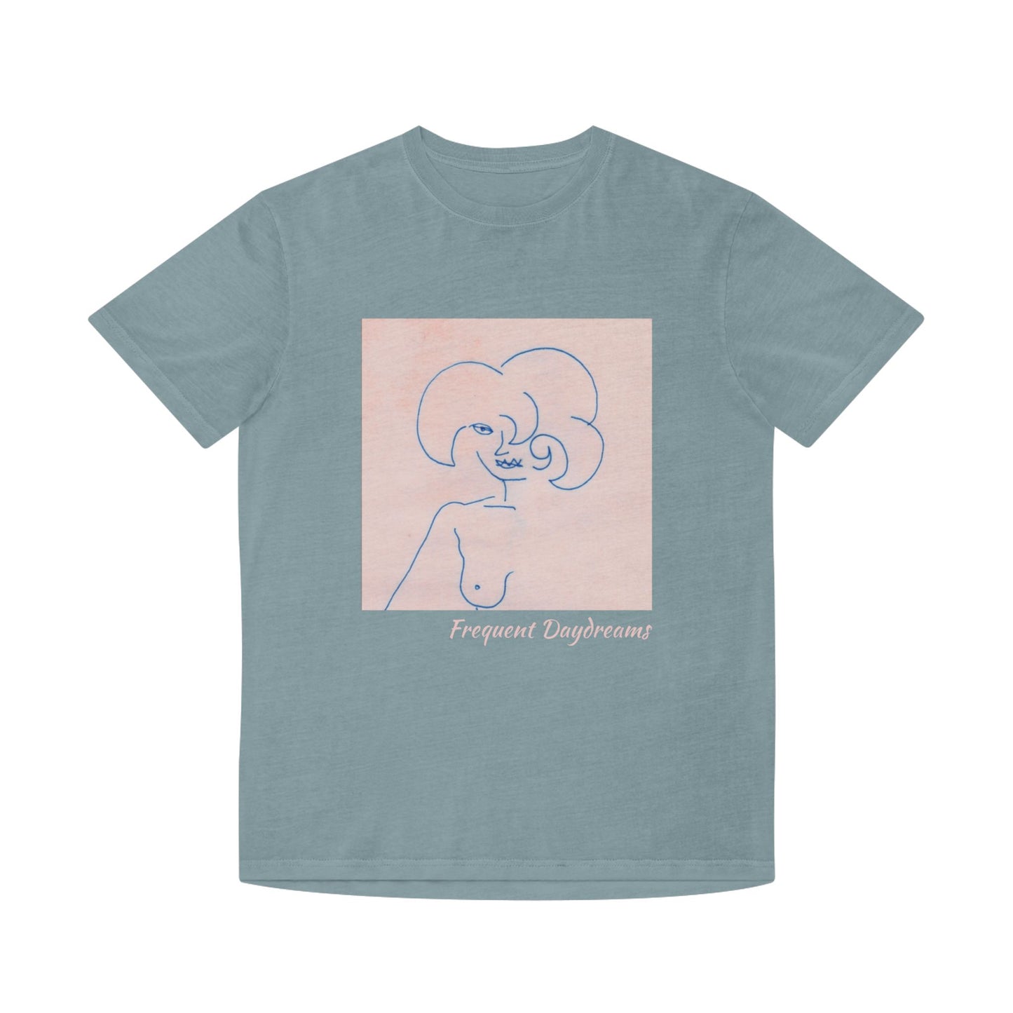 Unisex Faded Shirt - Frequent Daydreams Sketch No.45