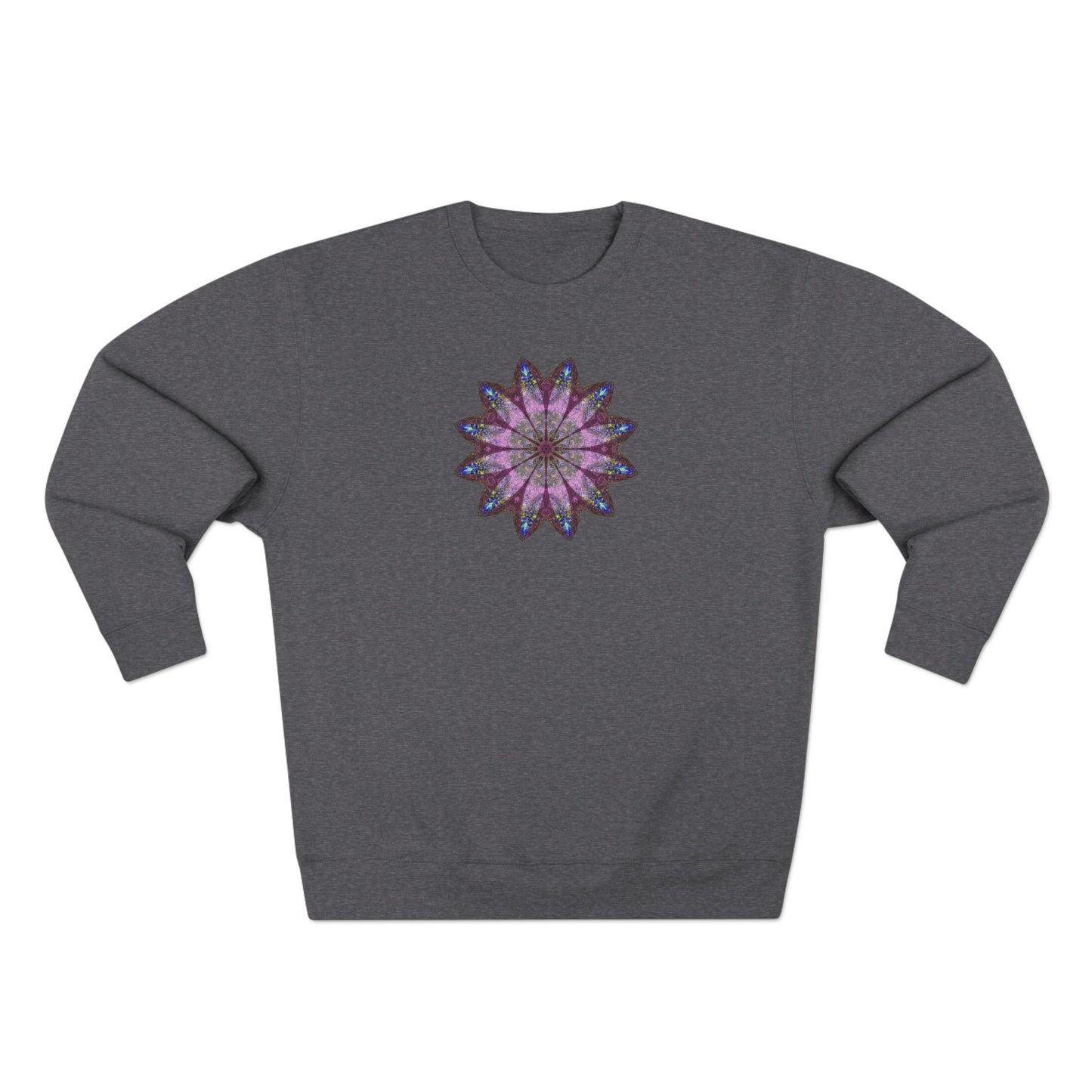 Unisex Crewneck Sweatshirt - Love Light Mandalas No.19