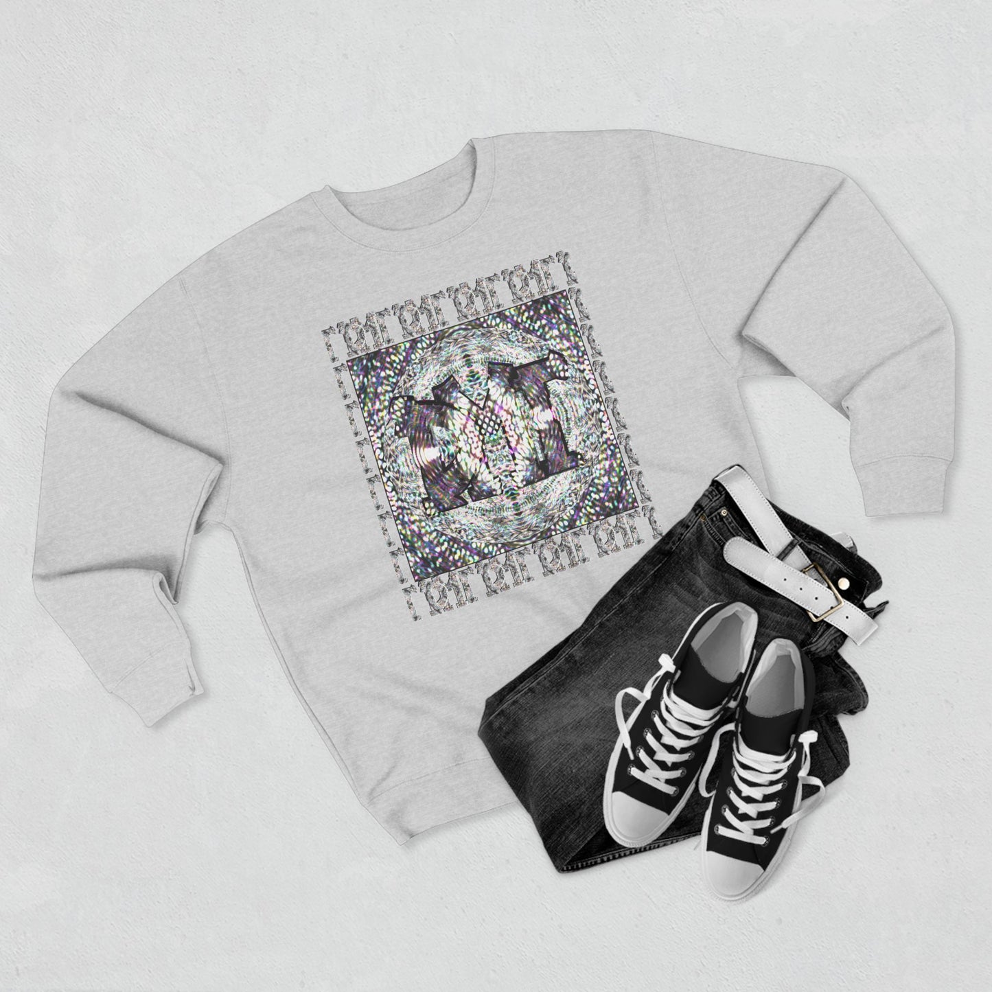 Unisex Crewneck Sweatshirt - DMT Scribe No.8