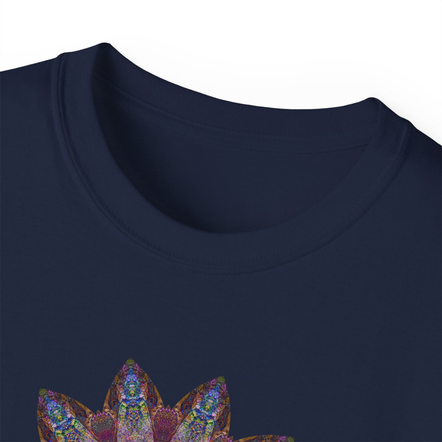 Unisex Ultra Cotton Tee - Love Light Mandalas No.9