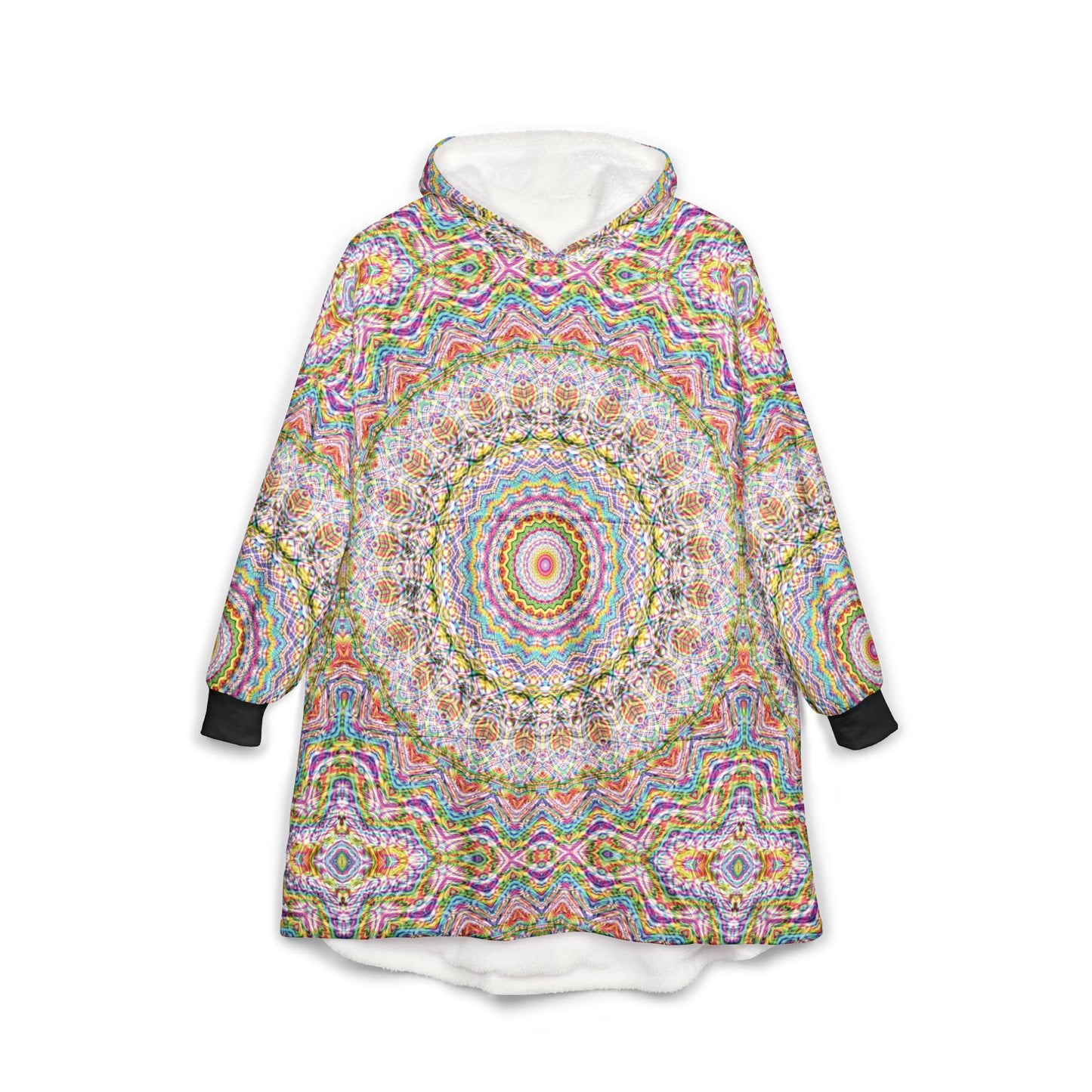 Unisex Hooded Blanket - DMT Seer No. 9